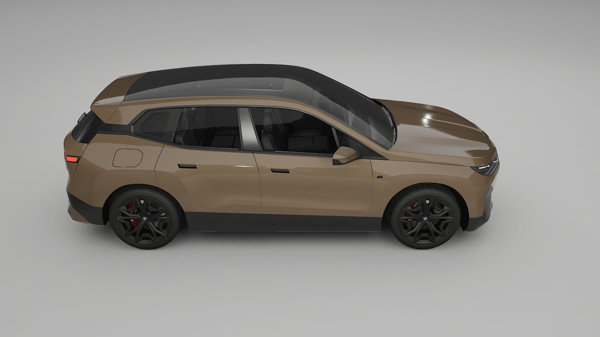 BMW iX M60 TPU Lackskyddsfilm | SAHARA Färgskiftande PPF – Komplett Förskuret Kit