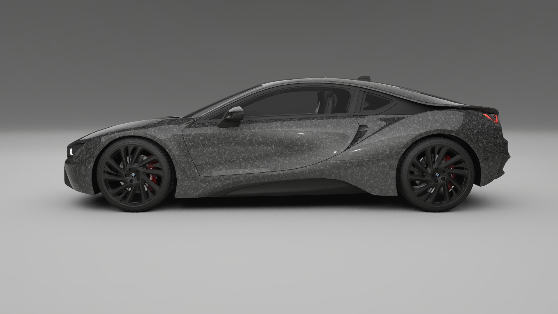 BMW I8 I12 TPU Lackskyddsfilm | FORGED S Färgskiftande PPF – Komplett Förskuret Kit