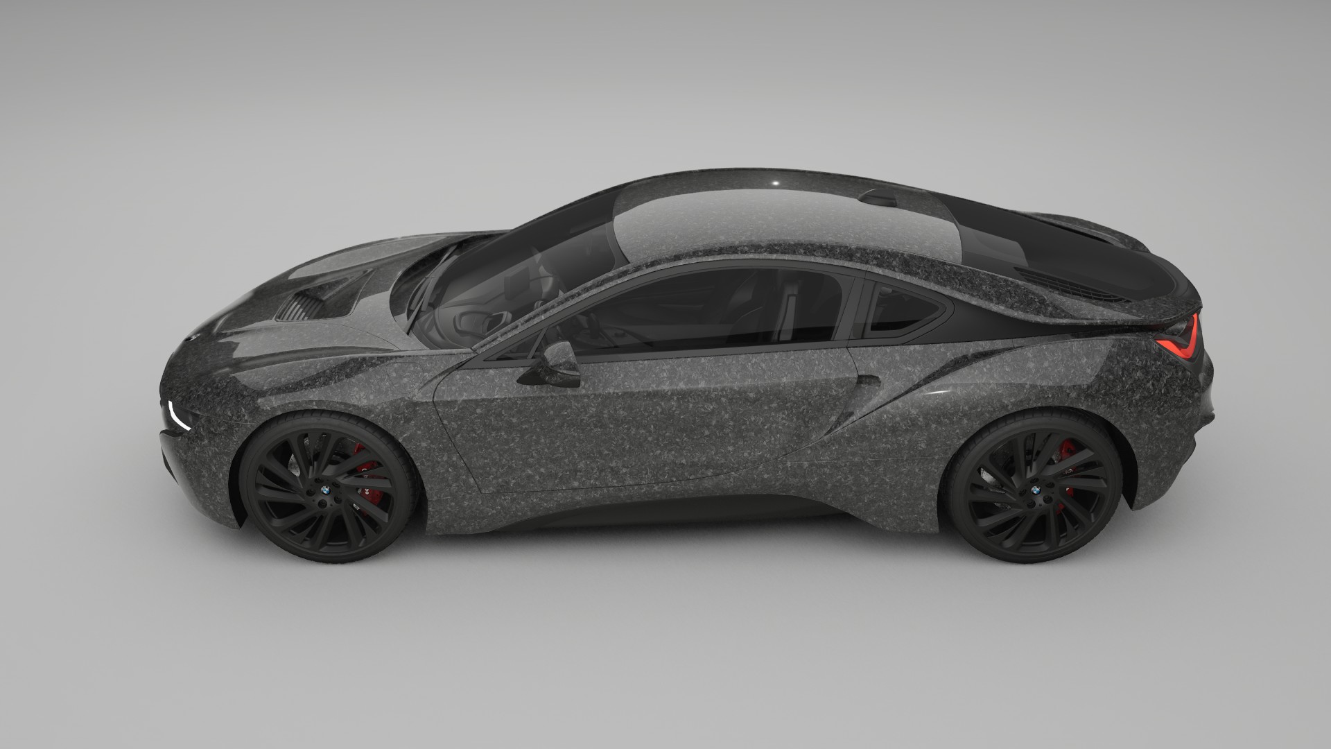 BMW I8 I12 TPU Lackskyddsfilm | FORGED S Färgskiftande PPF – Komplett Förskuret Kit