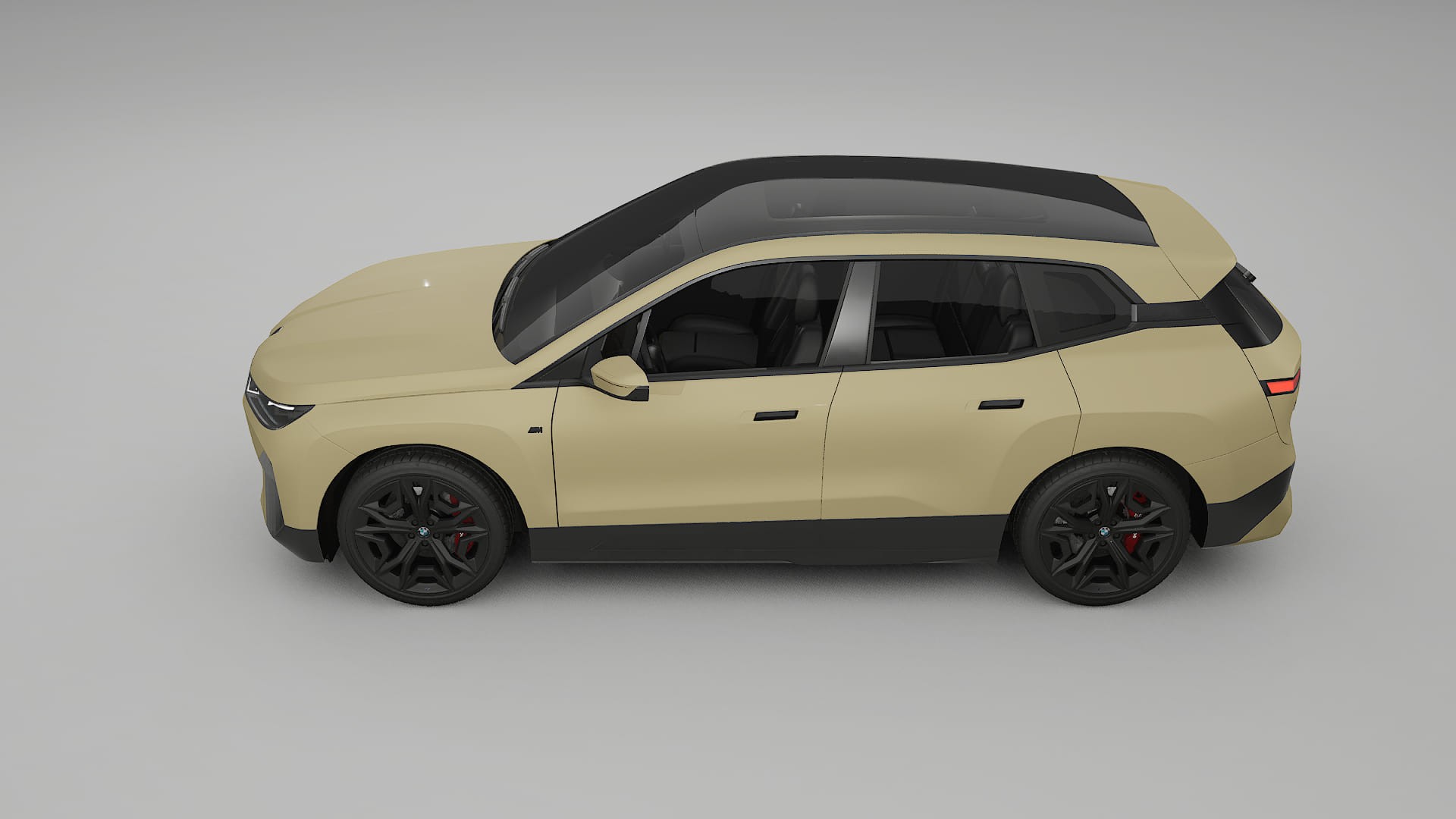 BMW iX M60 TPU Lackskyddsfilm | SAND Färgskiftande PPF – Komplett Förskuret Kit