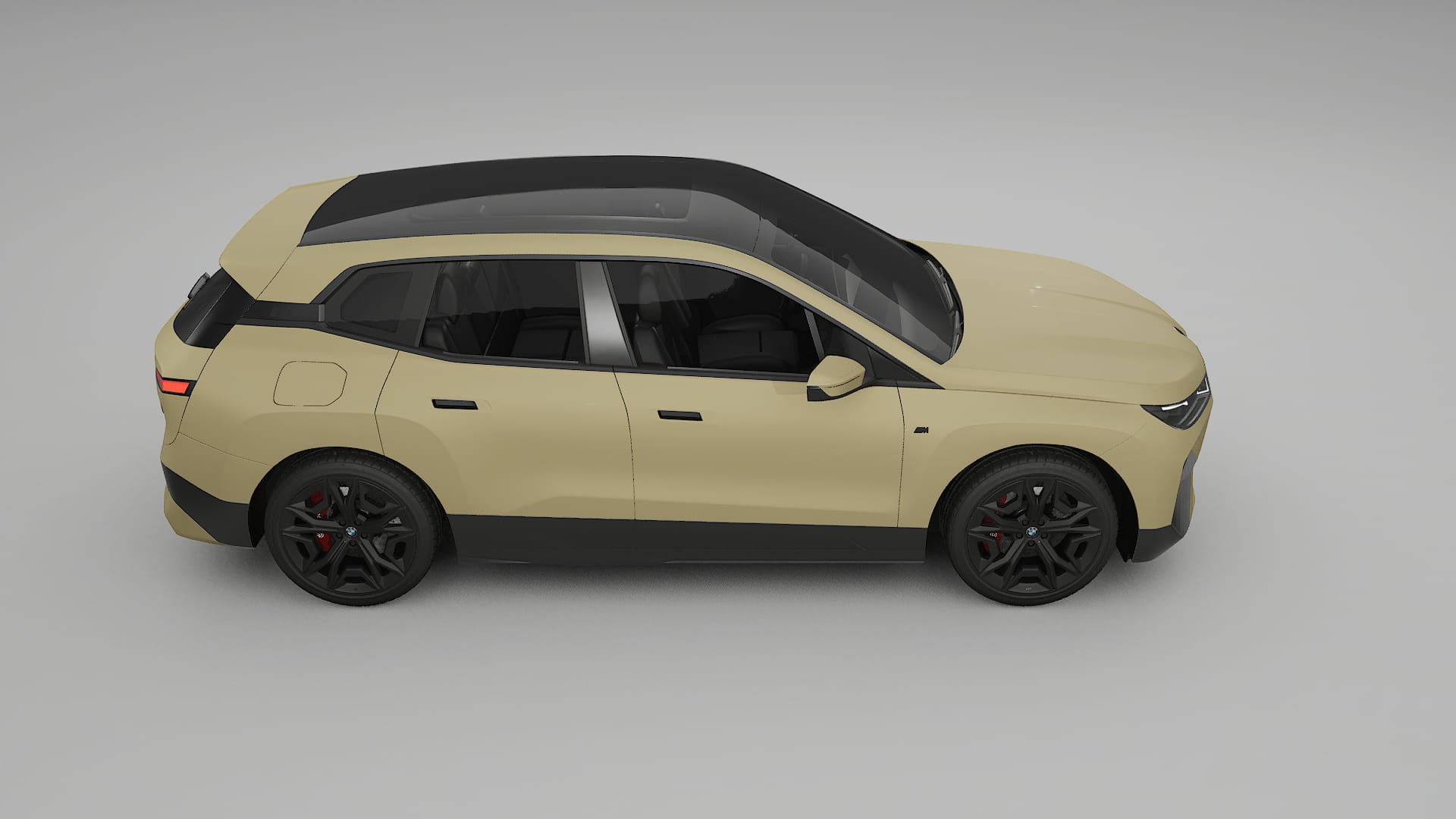 BMW iX M60 TPU Lackskyddsfilm | SAND Färgskiftande PPF – Komplett Förskuret Kit