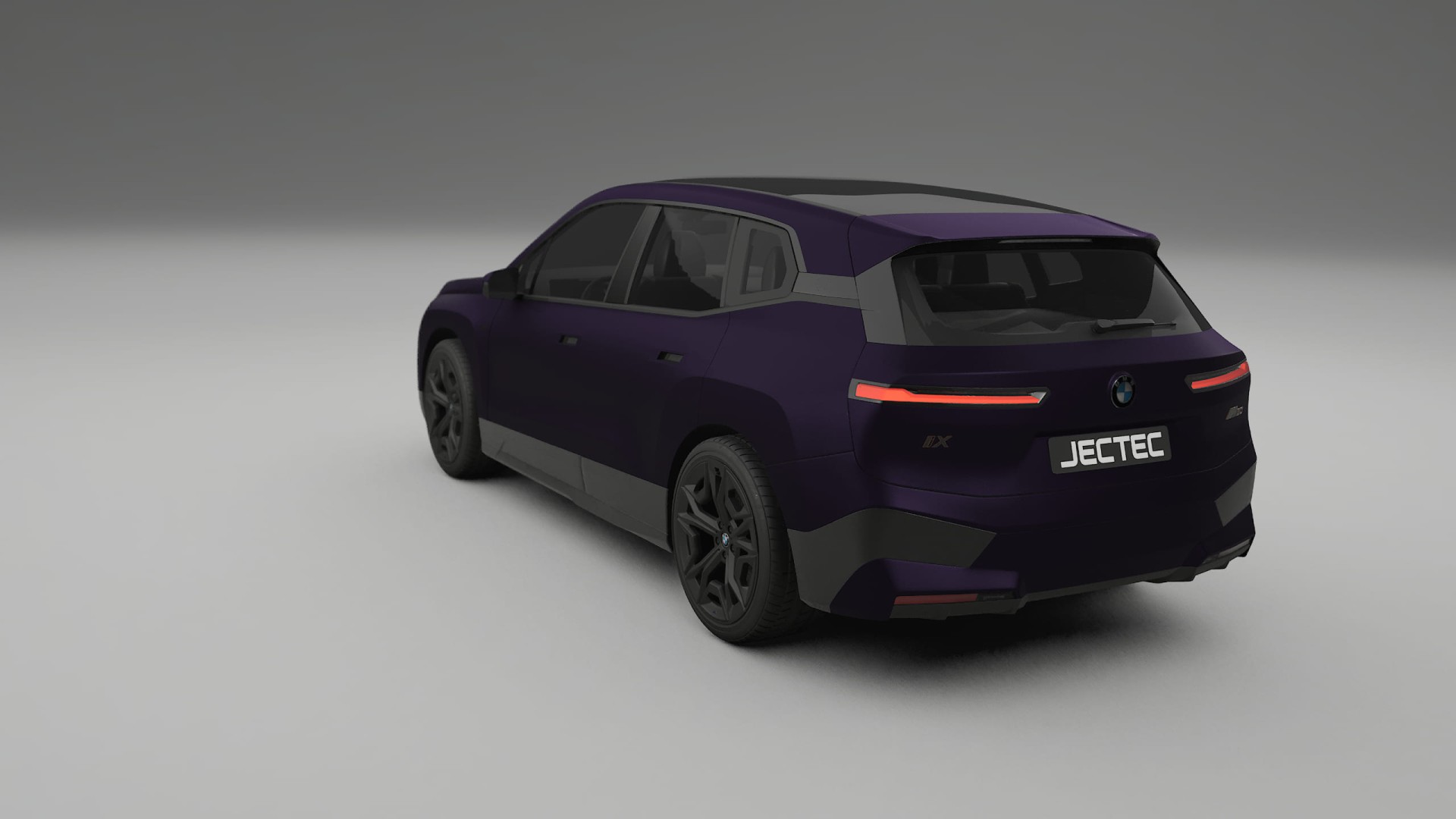 BMW iX M60 TPU Lackskyddsfilm | VIOLET Färgskiftande PPF – Komplett Förskuret Kit