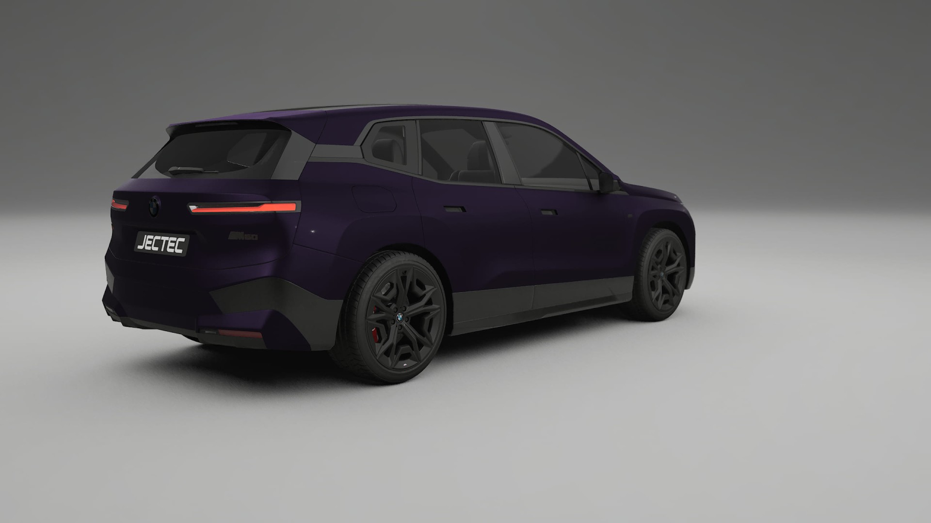 BMW iX M60 TPU Lackskyddsfilm | VIOLET Färgskiftande PPF – Komplett Förskuret Kit