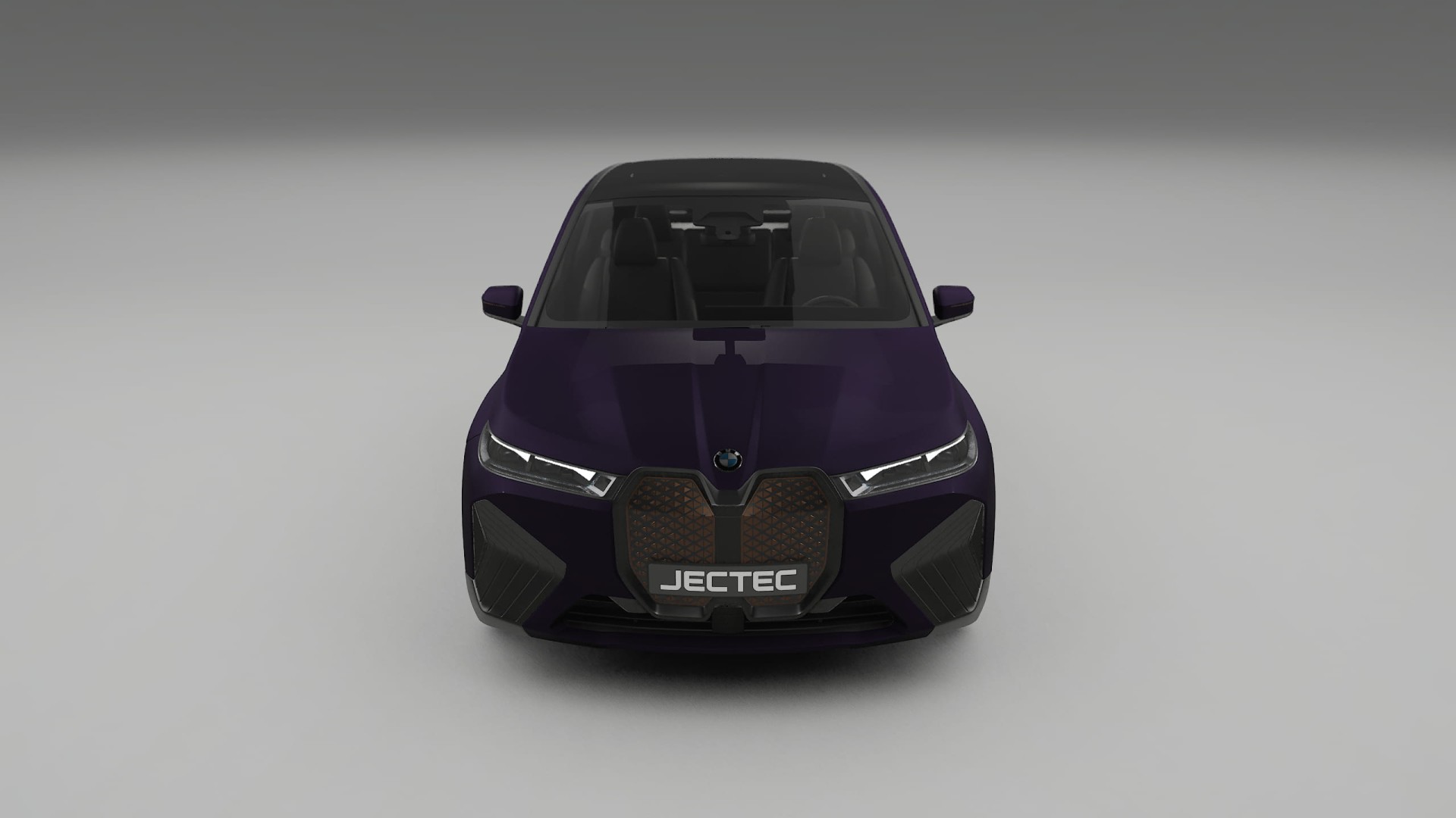 BMW iX M60 TPU Lackskyddsfilm | VIOLET Färgskiftande PPF – Komplett Förskuret Kit