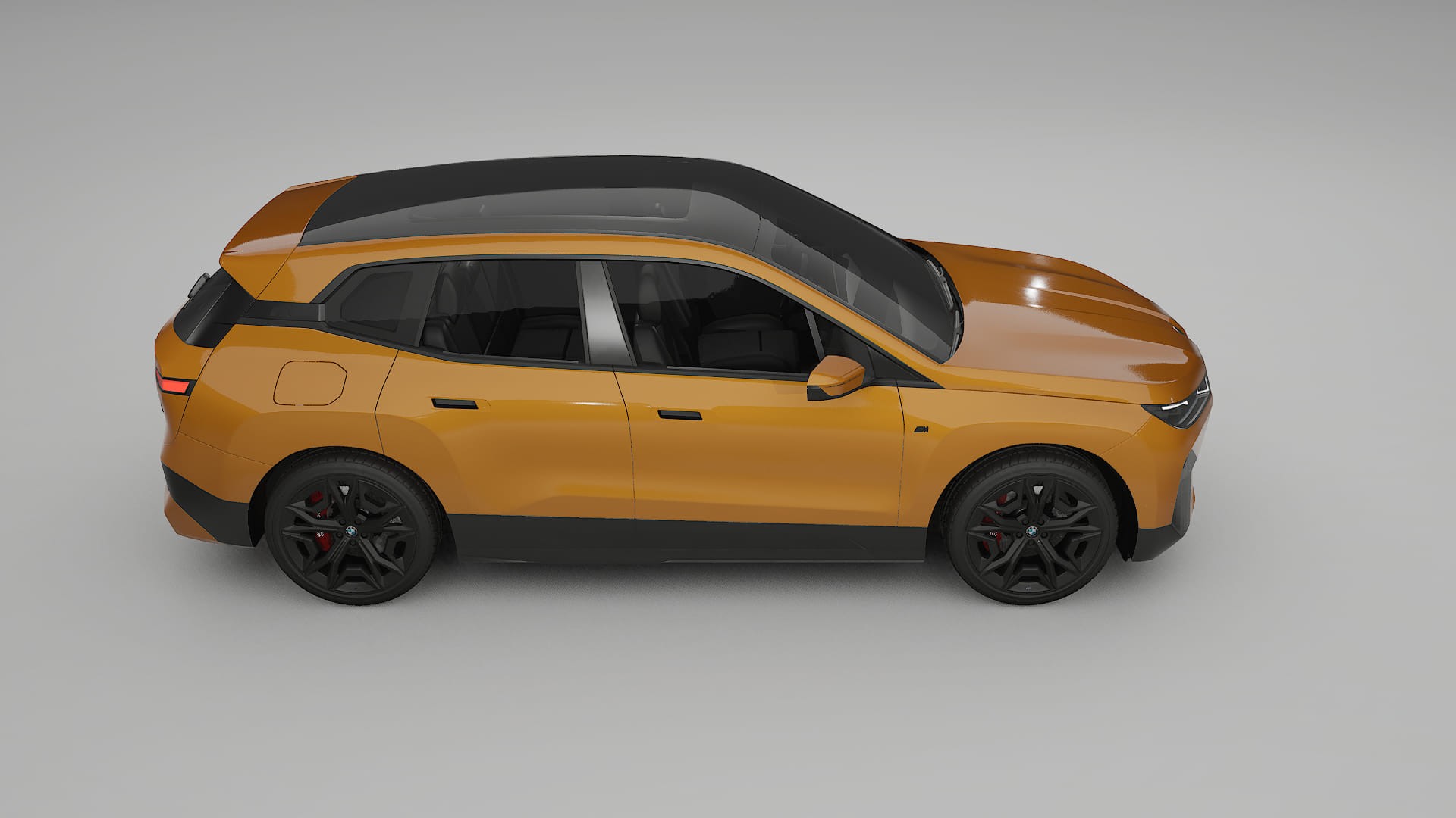 BMW iX M60 TPU Lackskyddsfilm | DAISY Färgskiftande PPF – Komplett Förskuret Kit