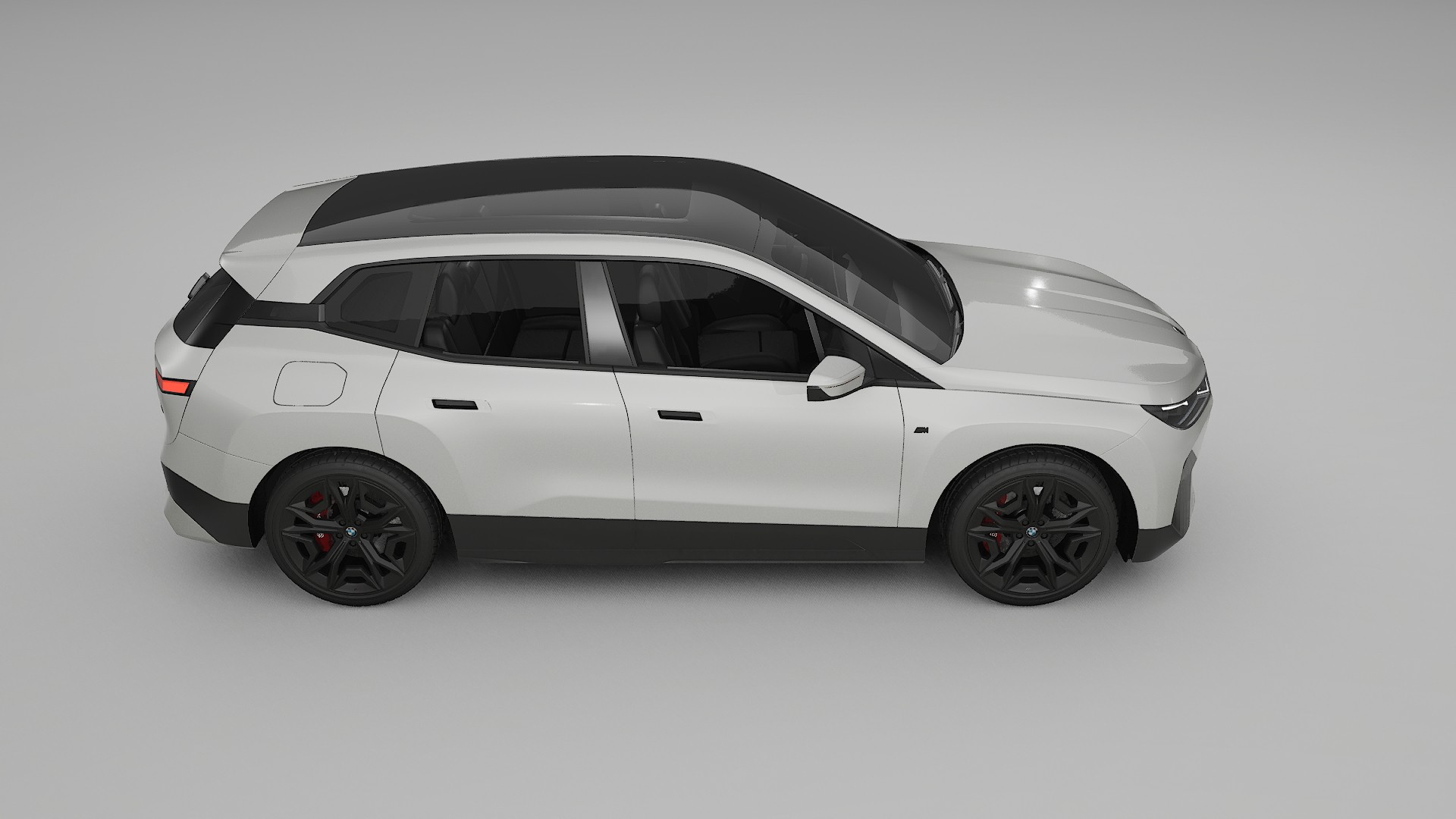 BMW iX M60 TPU Lackskyddsfilm | PEARL Färgskiftande PPF – Komplett Förskuret Kit