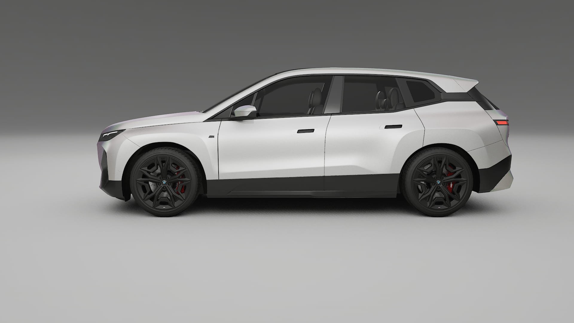 BMW iX M60 TPU Lackskyddsfilm | NEBULA Färgskiftande PPF – Komplett Förskuret Kit