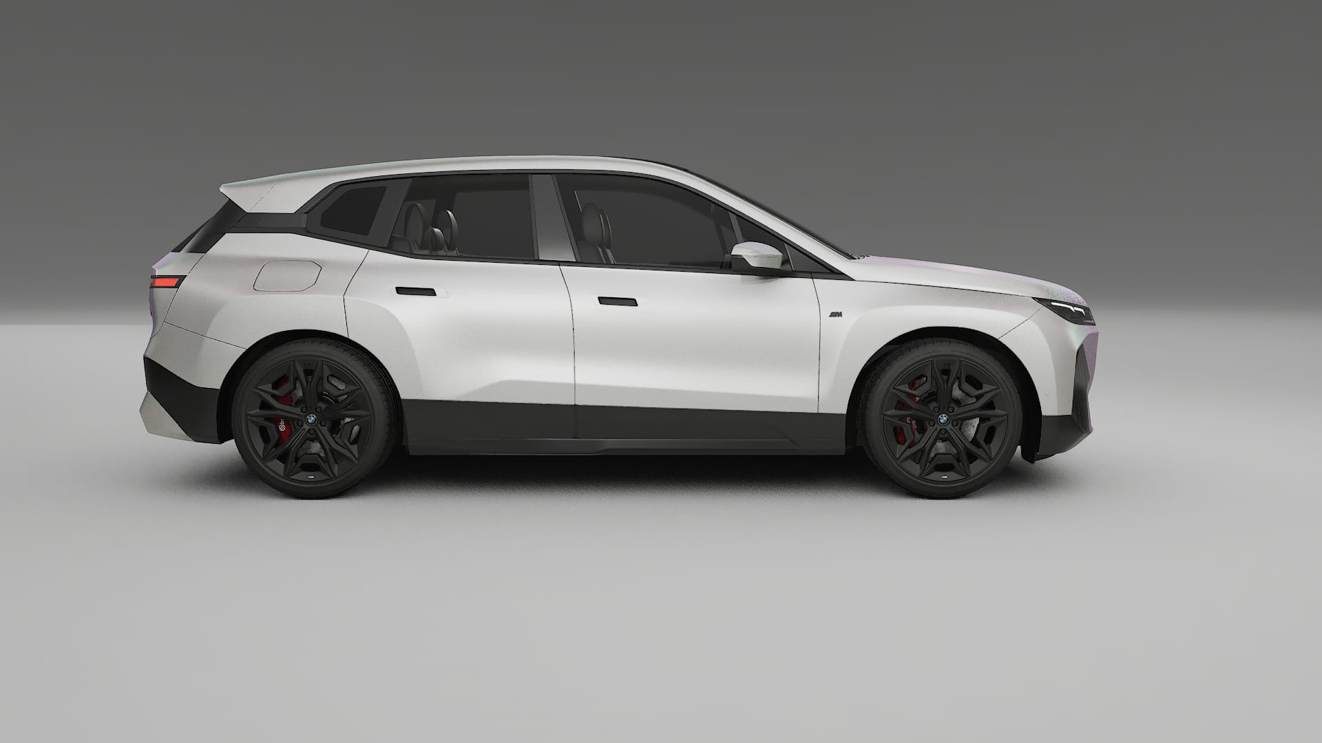 BMW iX M60 TPU Lackskyddsfilm | NEBULA Färgskiftande PPF – Komplett Förskuret Kit