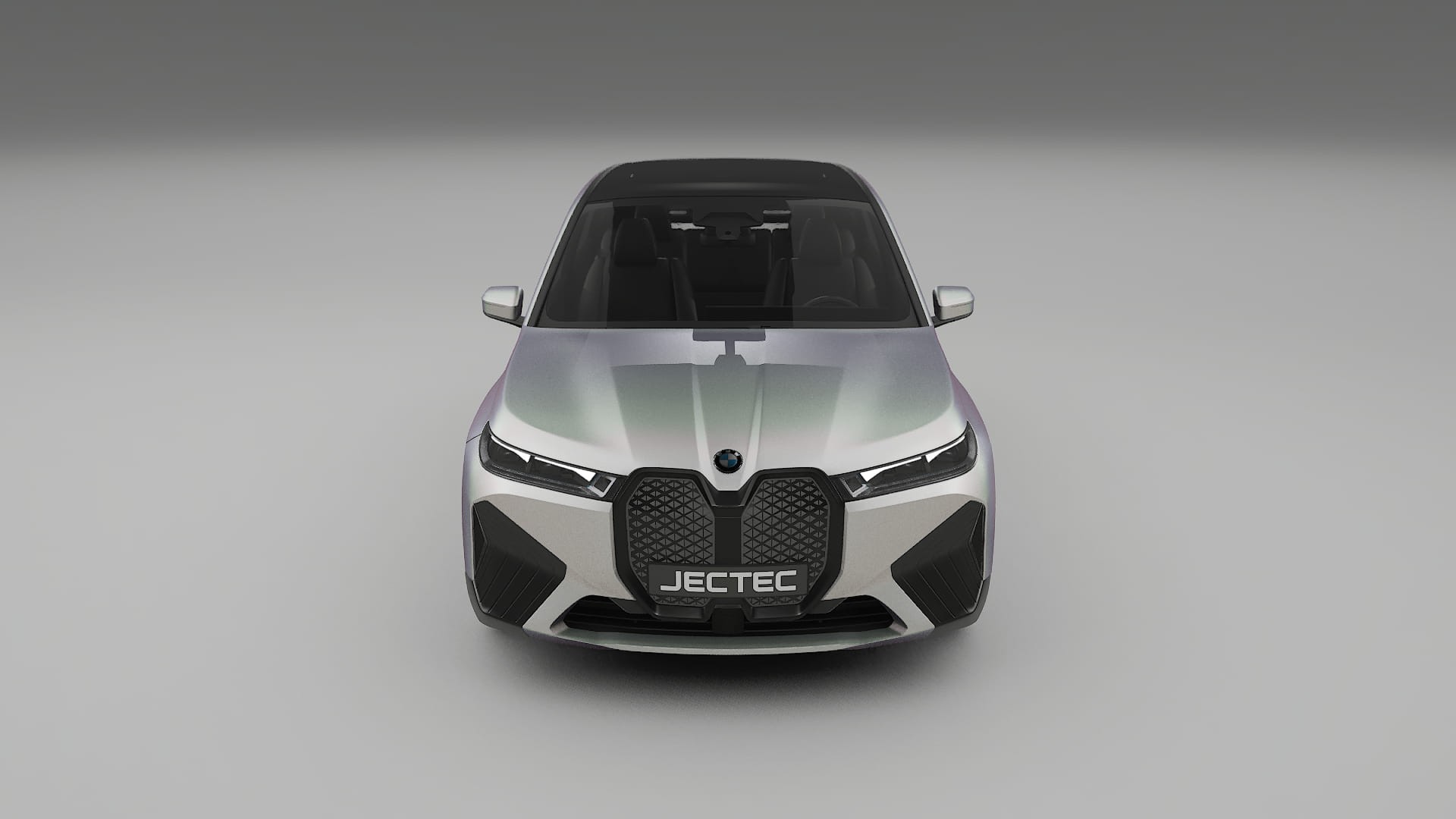 BMW iX M60 TPU Lackskyddsfilm | NEBULA Färgskiftande PPF – Komplett Förskuret Kit