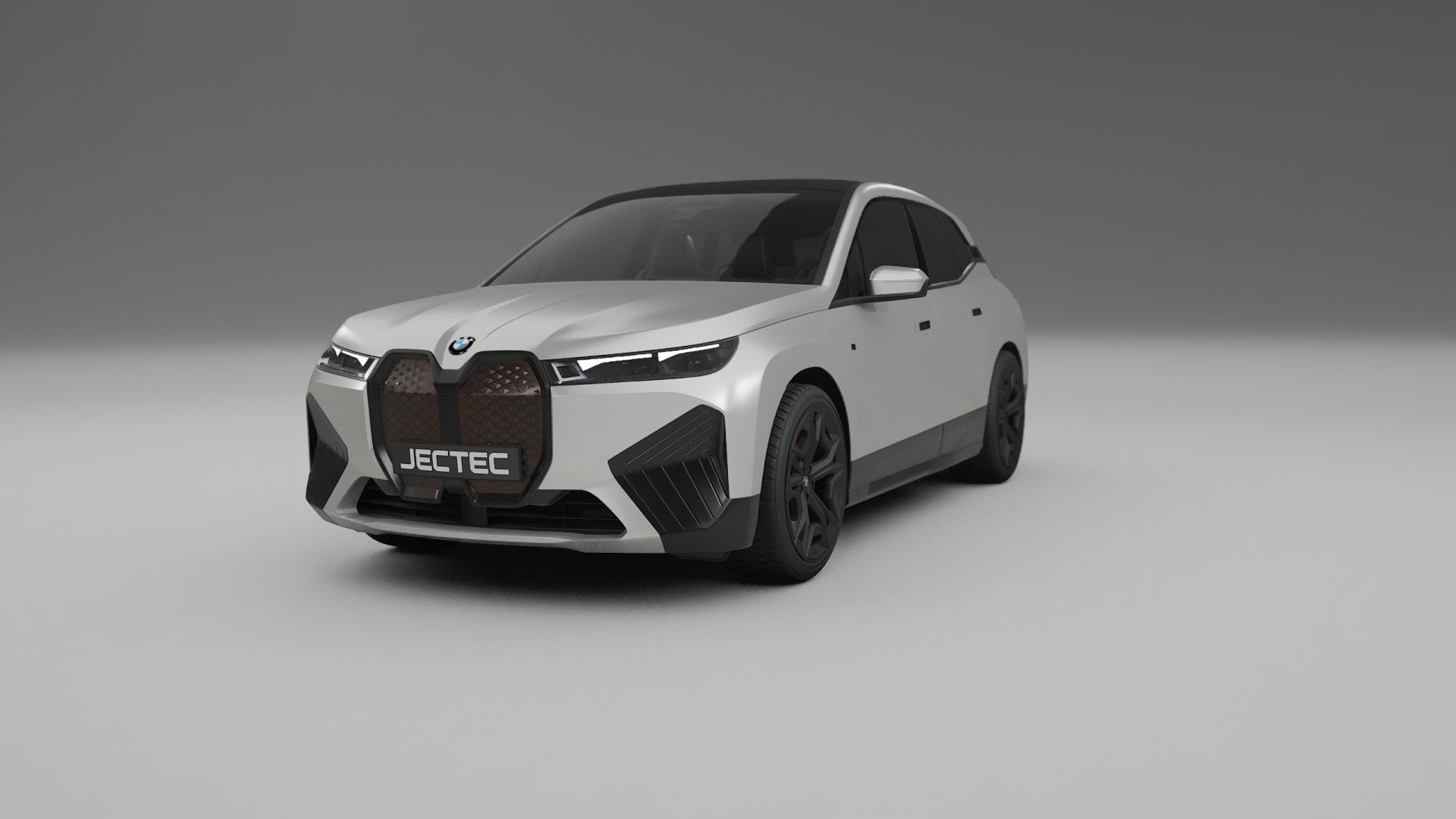 BMW iX M60 TPU Lackskyddsfilm | OPAL Färgskiftande PPF – Komplett Förskuret Kit