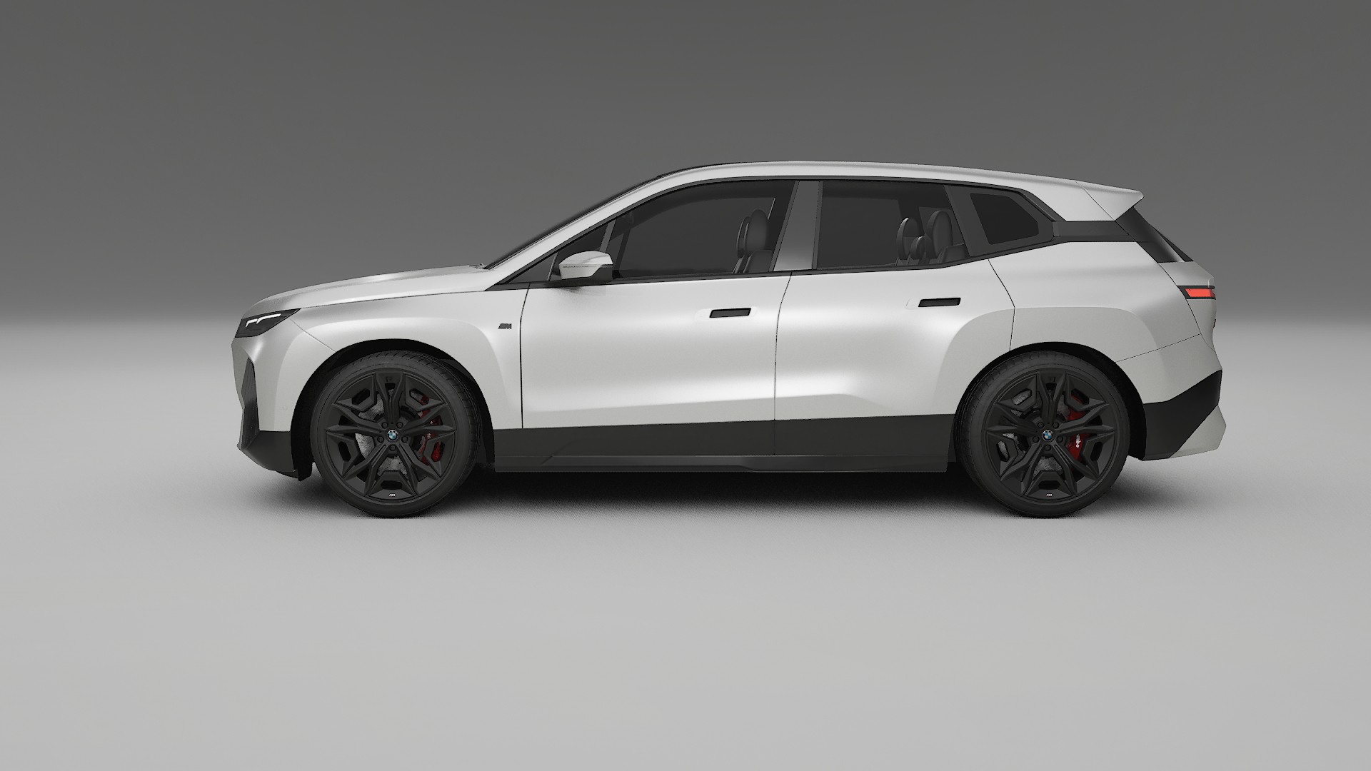 BMW iX M60 TPU Lackskyddsfilm | OPAL Färgskiftande PPF – Komplett Förskuret Kit