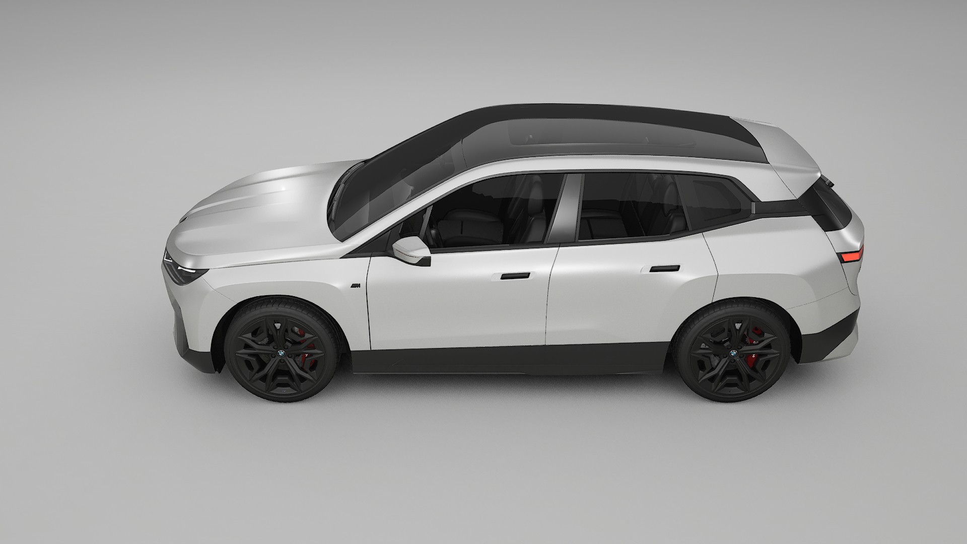 BMW iX M60 TPU Lackskyddsfilm | OPAL Färgskiftande PPF – Komplett Förskuret Kit