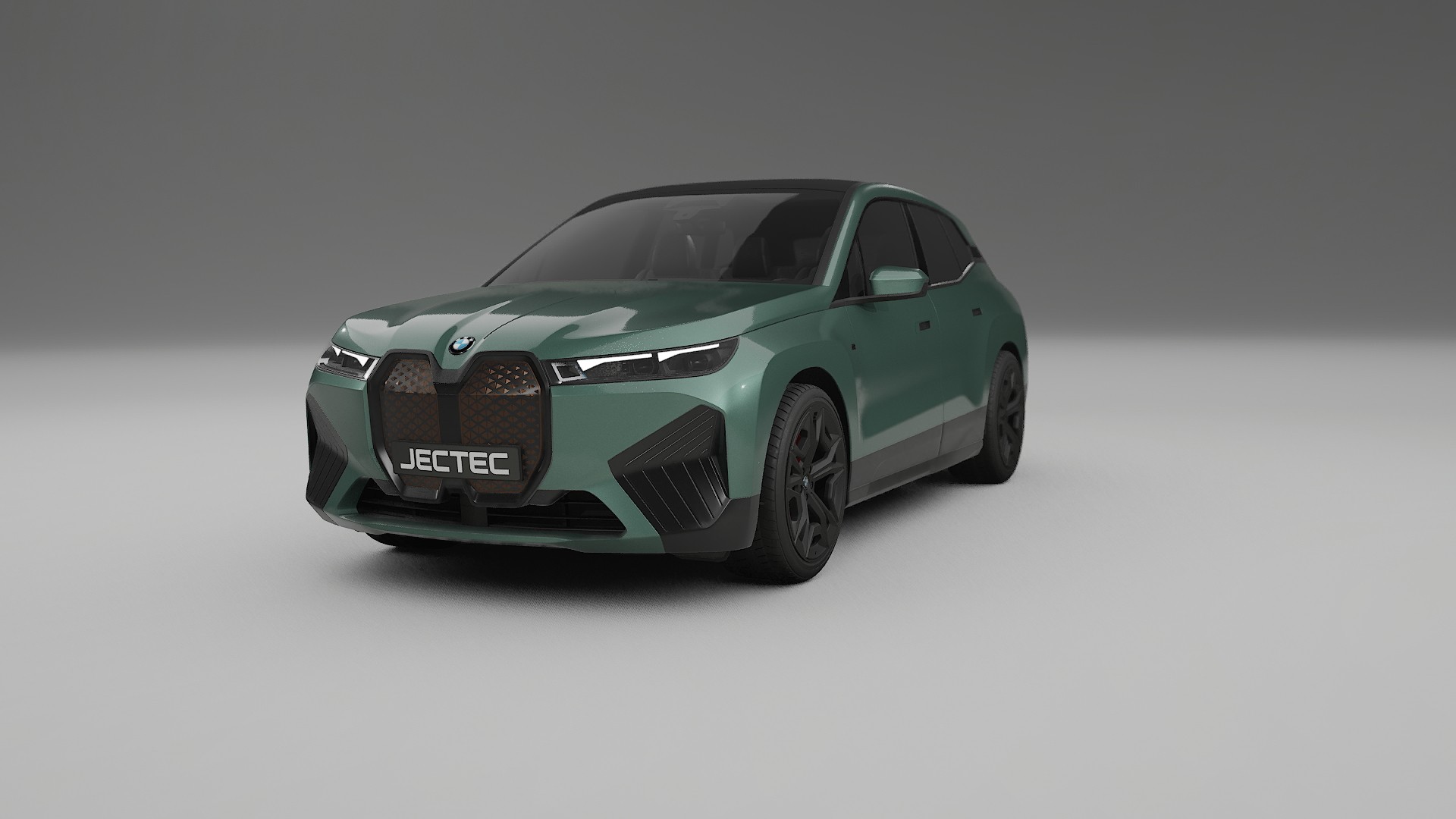 BMW iX M60 TPU Lackskyddsfilm | EVERGREEN Färgskiftande PPF – Komplett Förskuret Kit