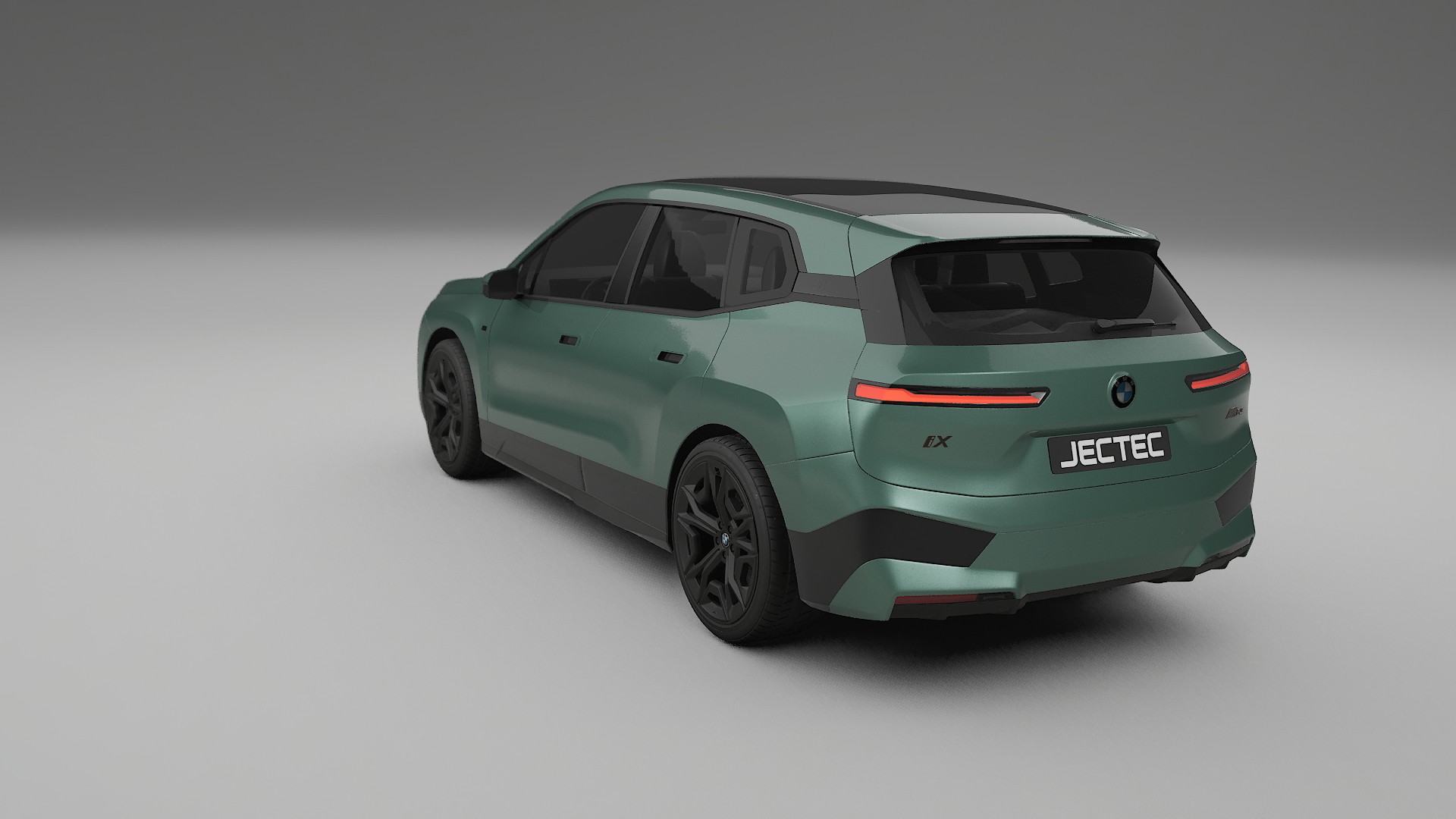 BMW iX M60 TPU Lackskyddsfilm | EVERGREEN Färgskiftande PPF – Komplett Förskuret Kit