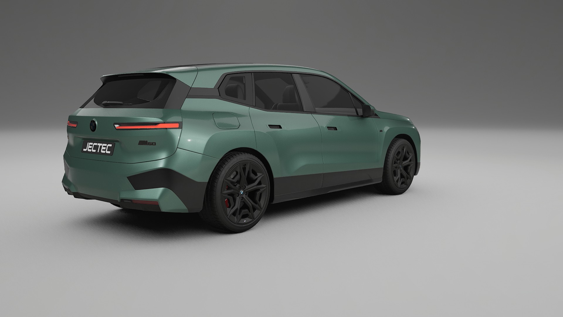 BMW iX M60 TPU Lackskyddsfilm | EVERGREEN Färgskiftande PPF – Komplett Förskuret Kit