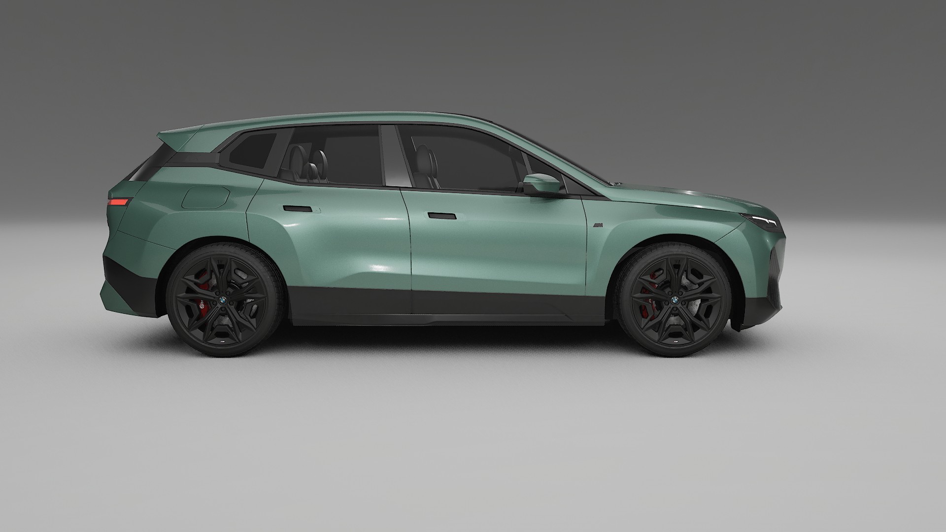 BMW iX M60 TPU Lackskyddsfilm | EVERGREEN Färgskiftande PPF – Komplett Förskuret Kit