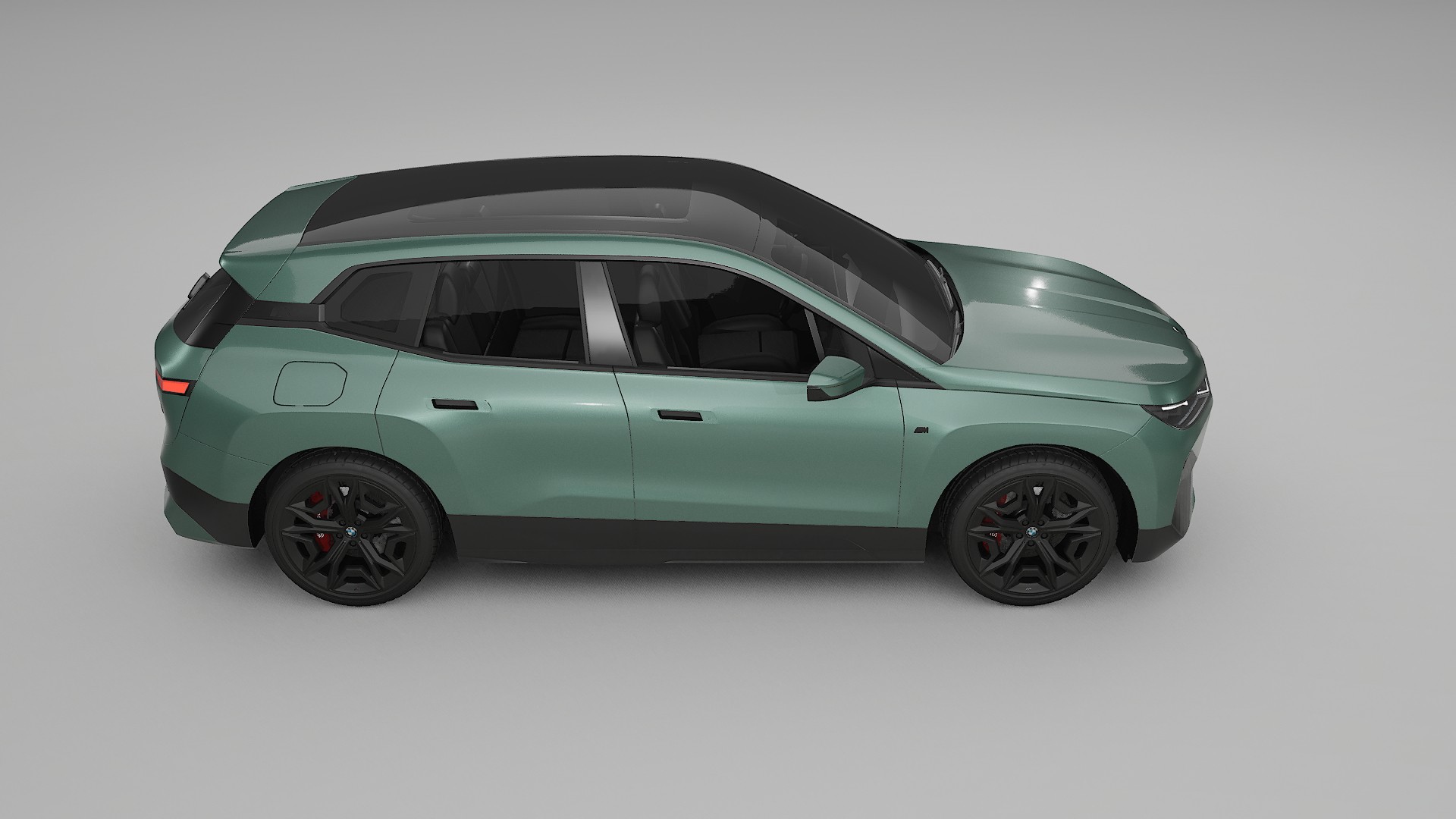 BMW iX M60 TPU Lackskyddsfilm | EVERGREEN Färgskiftande PPF – Komplett Förskuret Kit