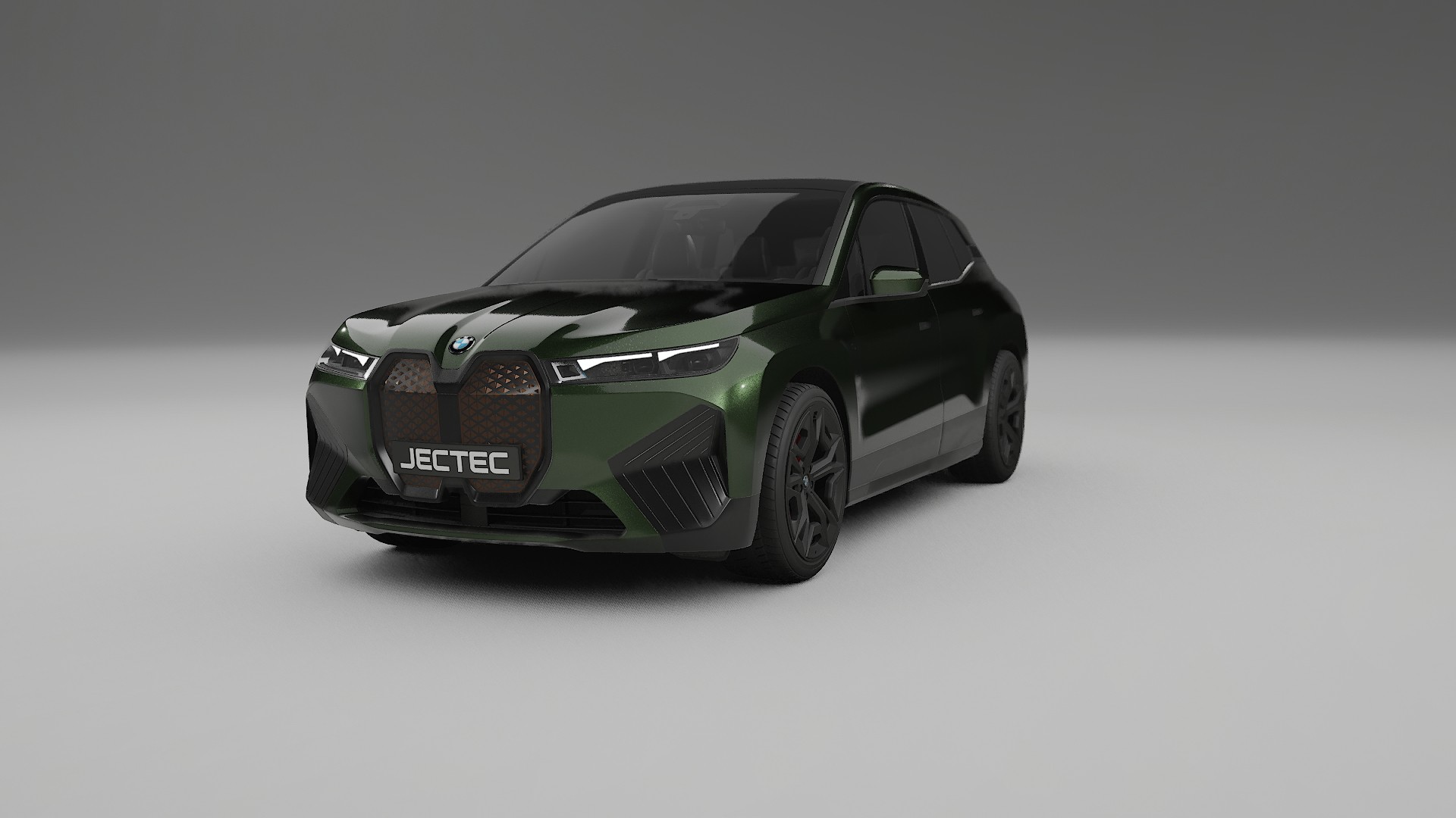 BMW iX M60 TPU Lackskyddsfilm | LAGOON Färgskiftande PPF – Komplett Förskuret Kit