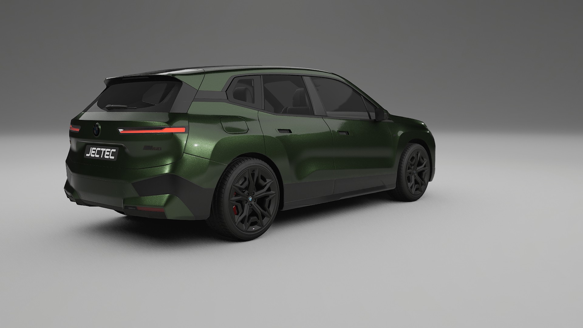 BMW iX M60 TPU Lackskyddsfilm | LAGOON Färgskiftande PPF – Komplett Förskuret Kit