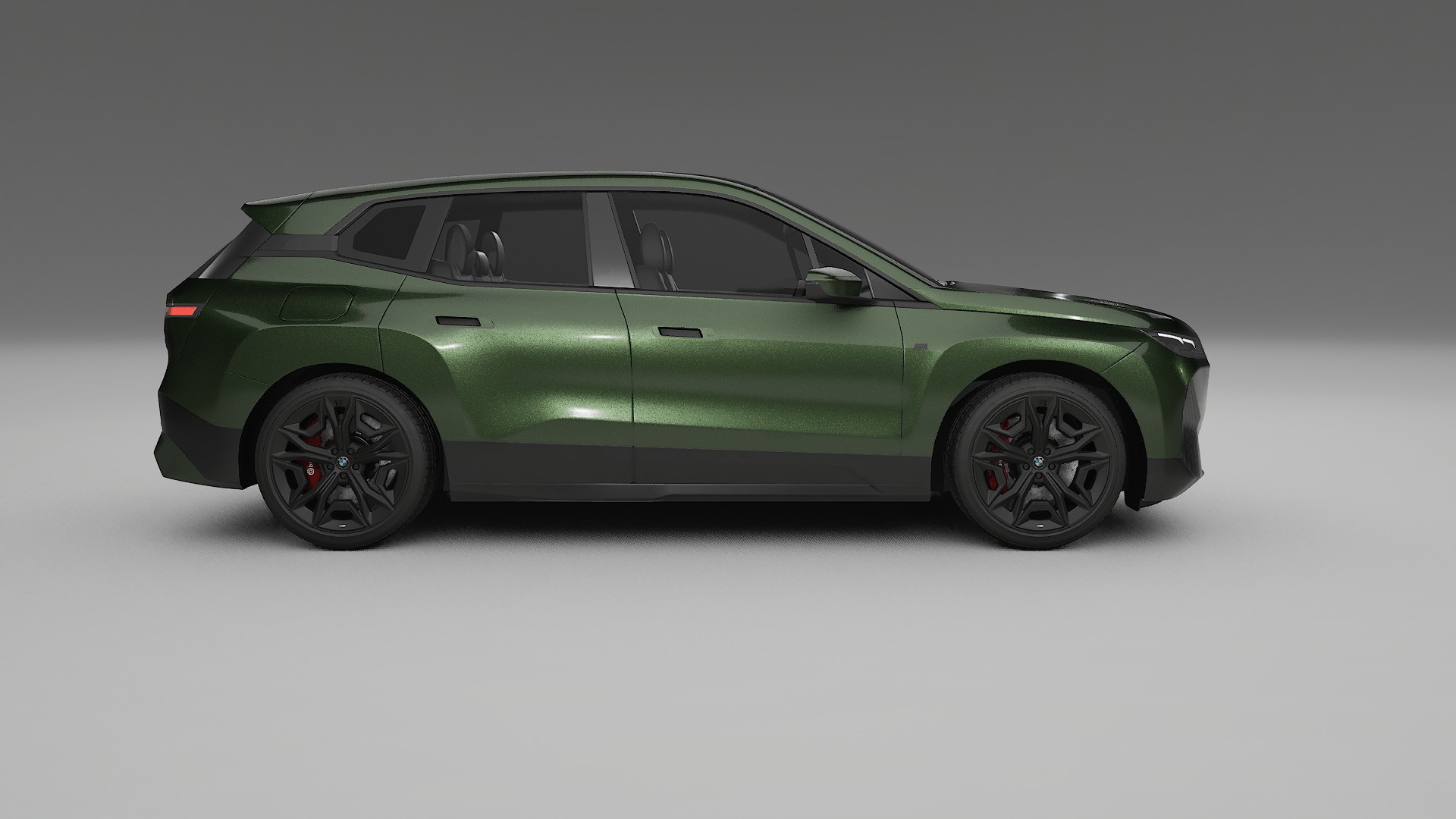 BMW iX M60 TPU Lackskyddsfilm | LAGOON Färgskiftande PPF – Komplett Förskuret Kit