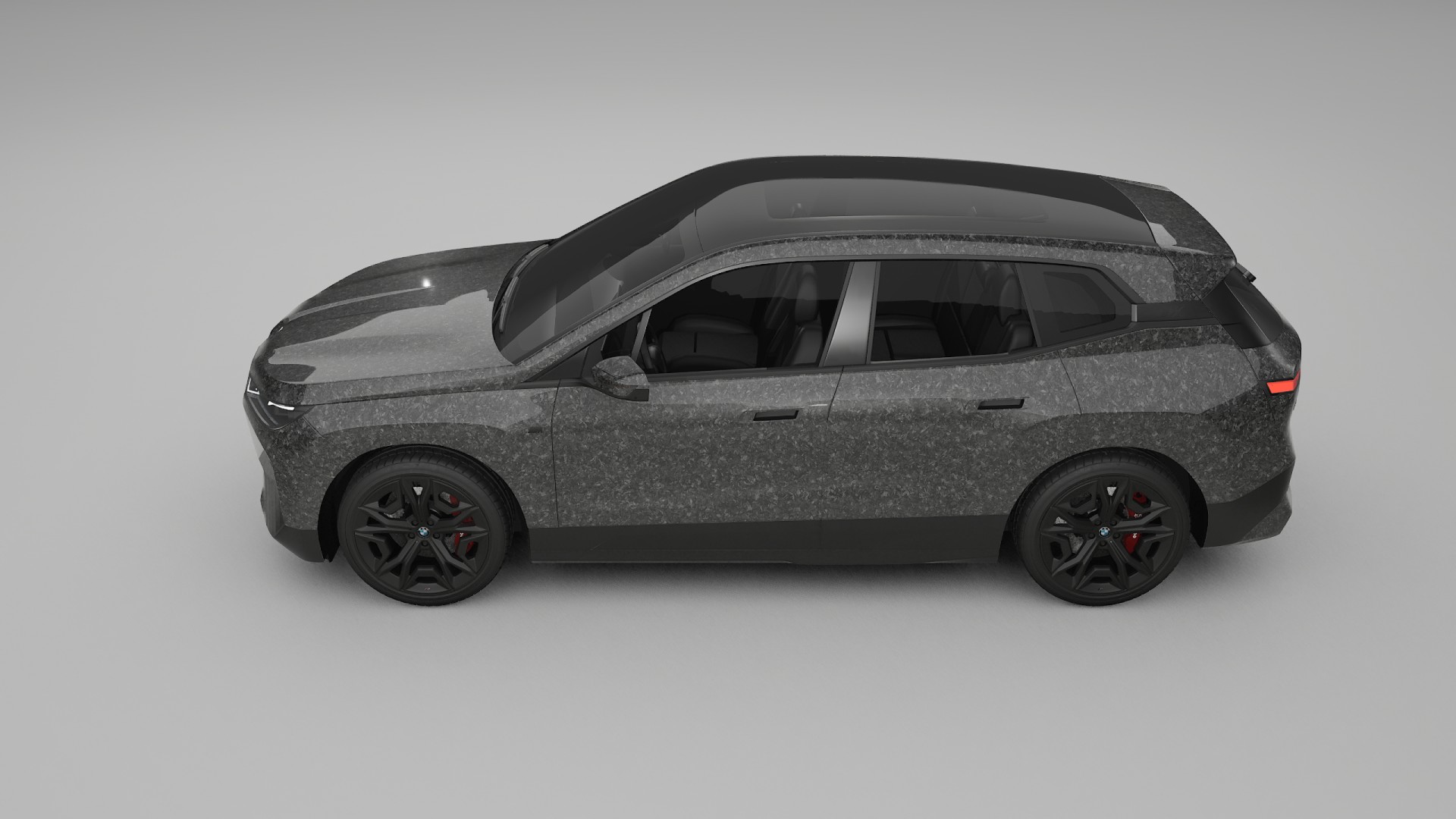 BMW iX M60 TPU Lackskyddsfilm | FORGED S Färgskiftande PPF – Komplett Förskuret Kit