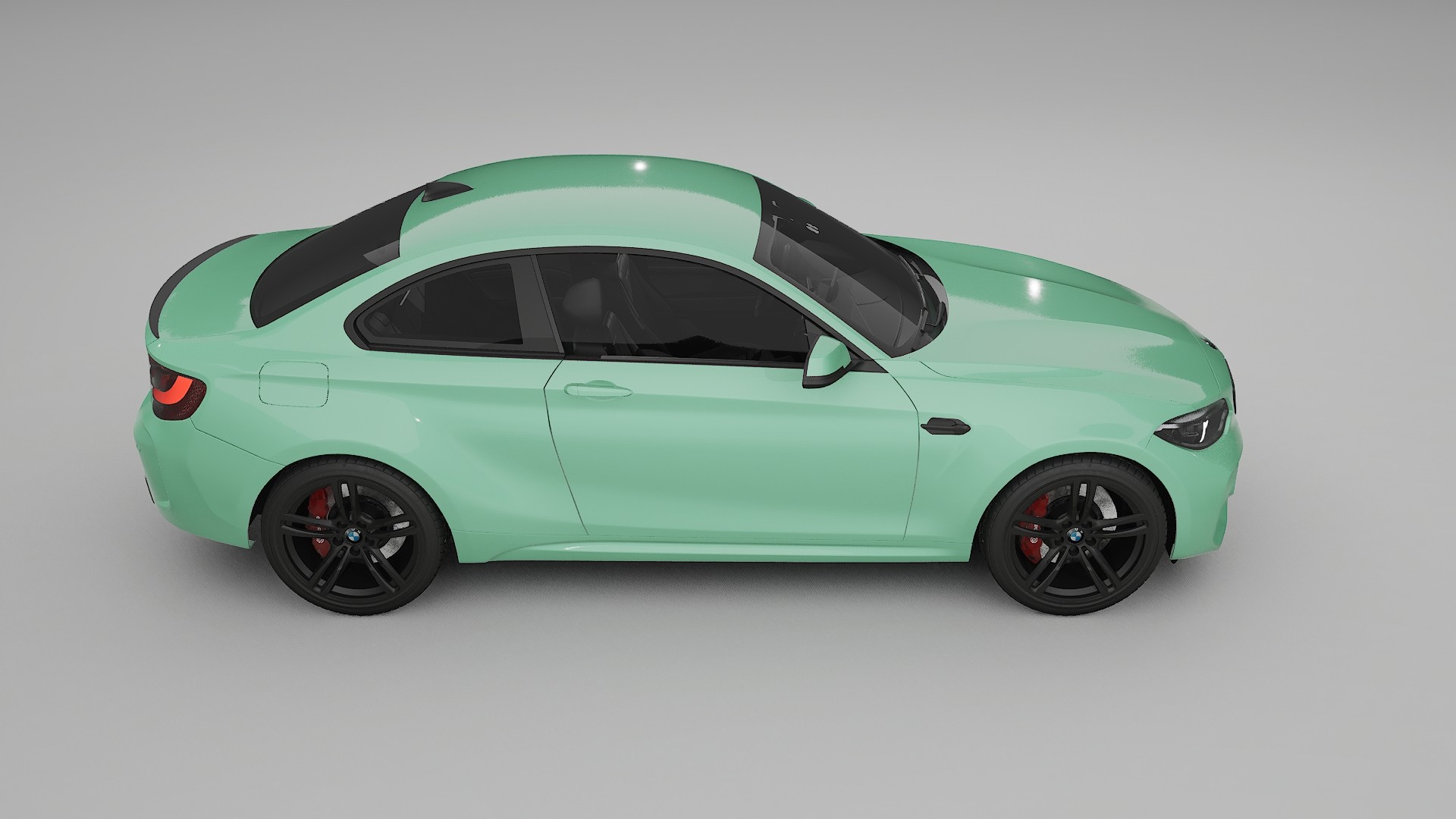 BMW M2 F87 facelift LCI TPU Lackskyddsfilm | DUSTY Färgskiftande PPF – Komplett Förskuret Kit