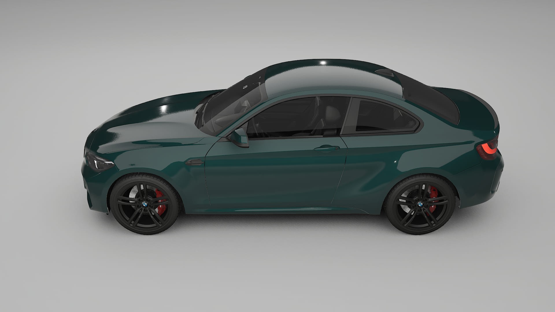 BMW M2 F87 facelift LCI TPU Lackskyddsfilm | INFERNO Färgskiftande PPF – Komplett Förskuret Kit