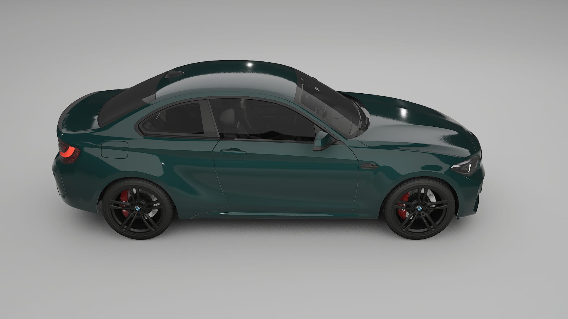 BMW M2 F87 facelift LCI TPU Lackskyddsfilm | INFERNO Färgskiftande PPF – Komplett Förskuret Kit