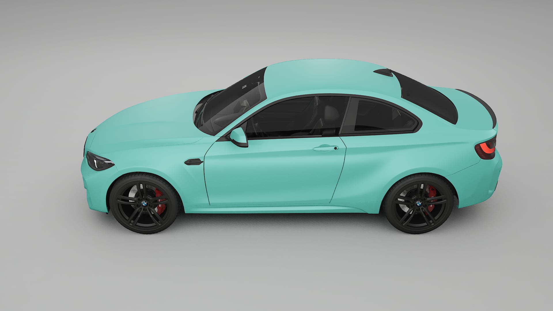 BMW M2 F87 facelift LCI TPU Lackskyddsfilm | FROST Färgskiftande PPF – Komplett Förskuret Kit