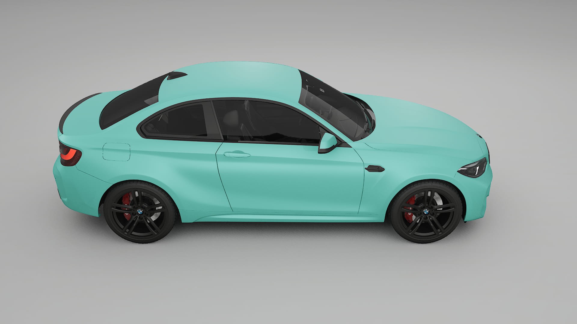 BMW M2 F87 facelift LCI TPU Lackskyddsfilm | FROST Färgskiftande PPF – Komplett Förskuret Kit