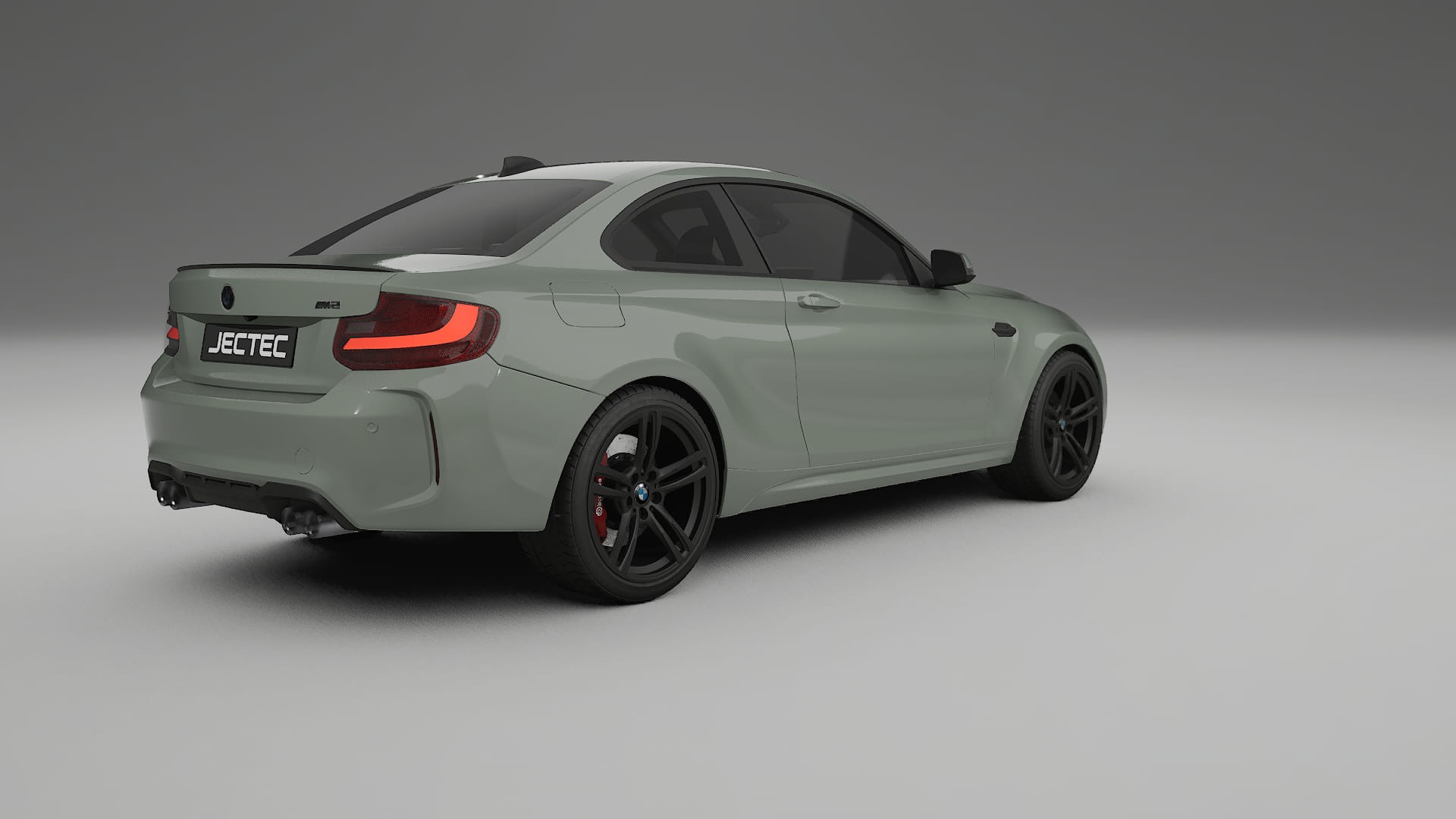 BMW M2 F87 facelift LCI TPU Lackskyddsfilm | SLATE Färgskiftande PPF – Komplett Förskuret Kit