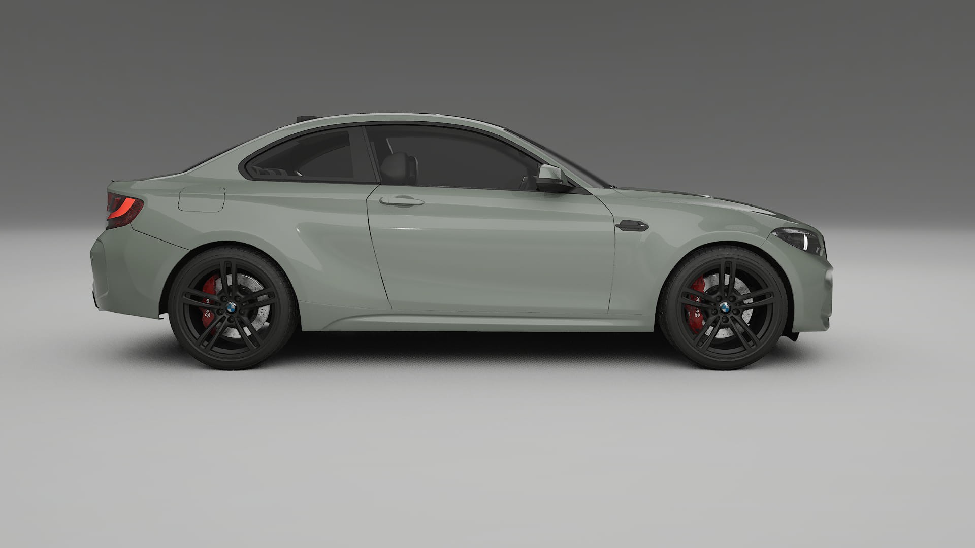 BMW M2 F87 facelift LCI TPU Lackskyddsfilm | SLATE Färgskiftande PPF – Komplett Förskuret Kit