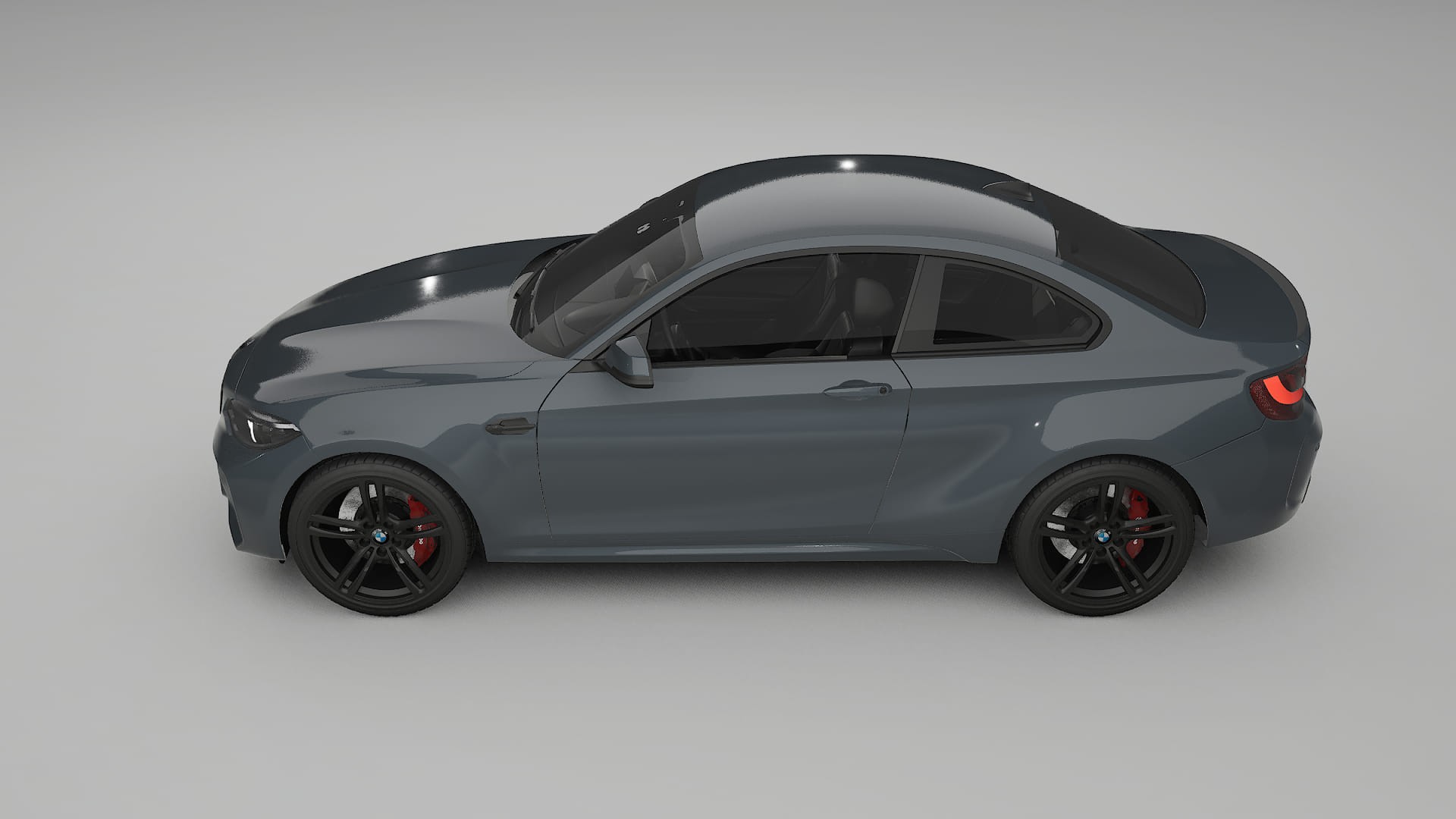 BMW M2 F87 facelift LCI TPU Lackskyddsfilm | GRANITE Färgskiftande PPF – Komplett Förskuret Kit