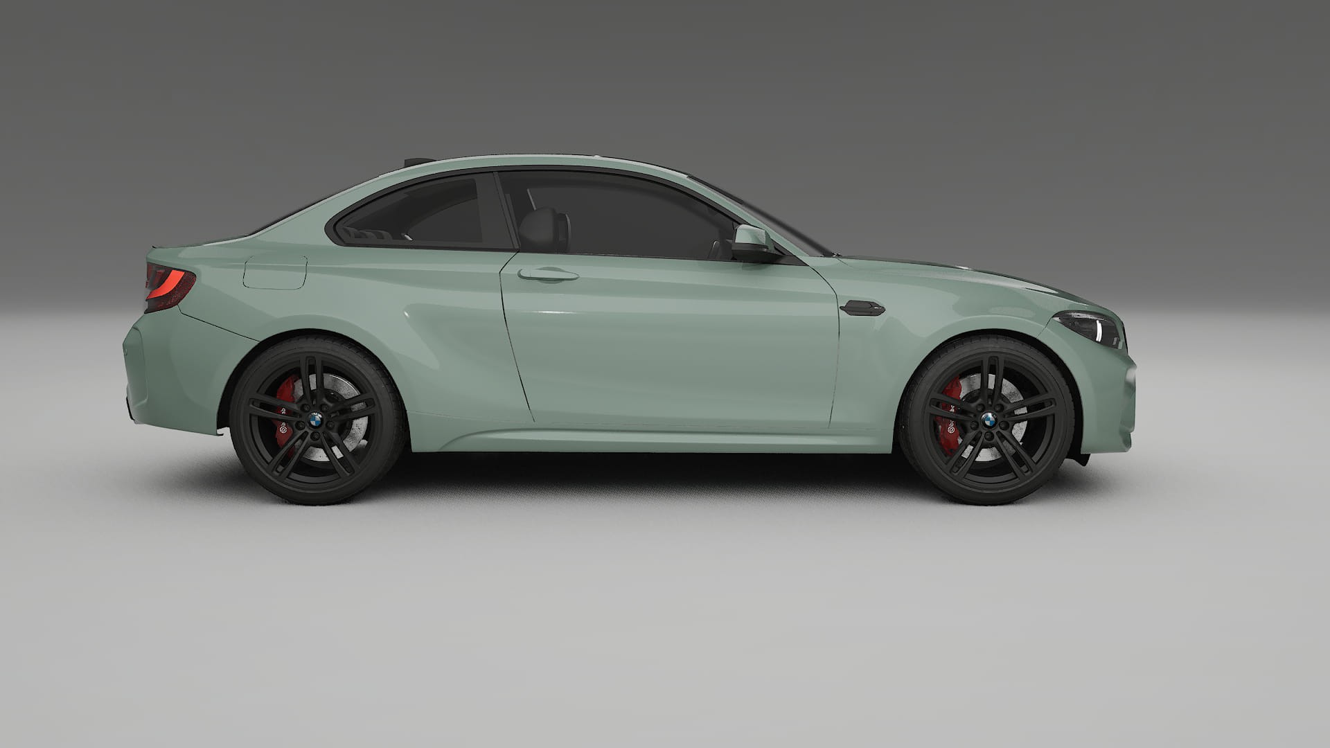 BMW M2 F87 facelift LCI TPU Lackskyddsfilm | CINDER Färgskiftande PPF – Komplett Förskuret Kit