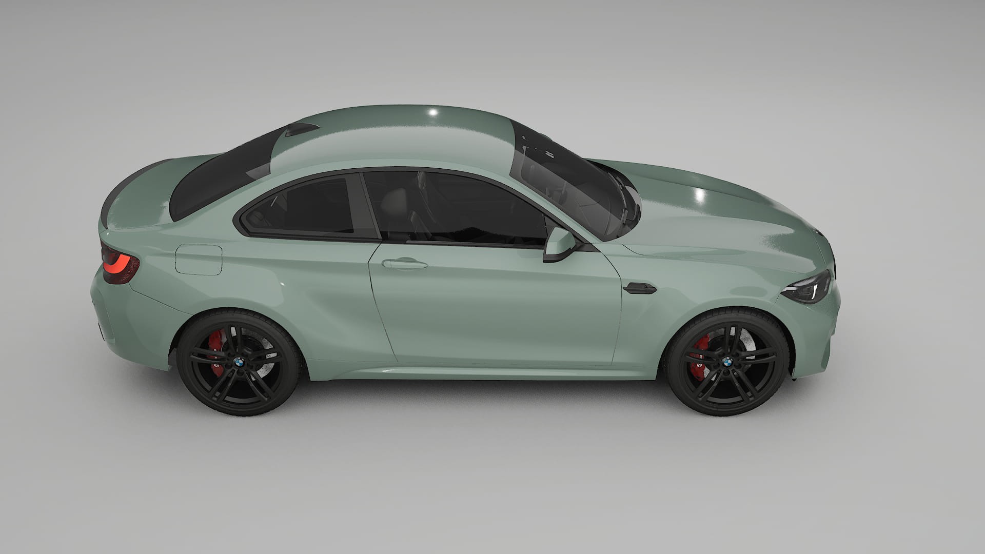 BMW M2 F87 facelift LCI TPU Lackskyddsfilm | CINDER Färgskiftande PPF – Komplett Förskuret Kit