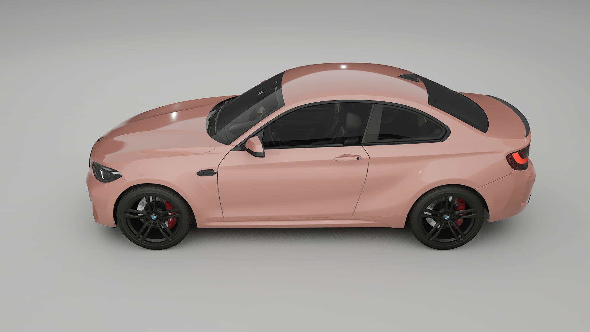 BMW M2 F87 facelift LCI TPU Lackskyddsfilm | BLUSH Färgskiftande PPF – Komplett Förskuret Kit