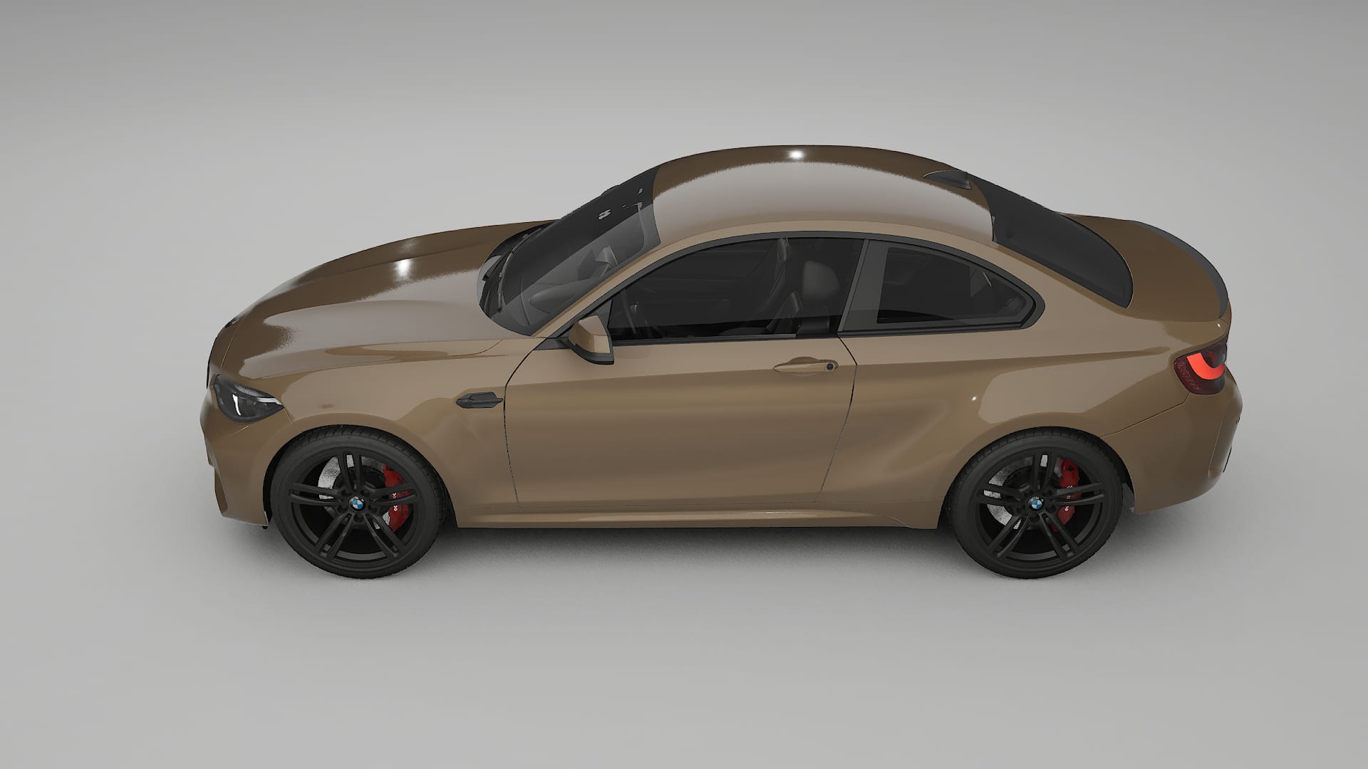 BMW M2 F87 facelift LCI TPU Lackskyddsfilm | SAHARA Färgskiftande PPF – Komplett Förskuret Kit