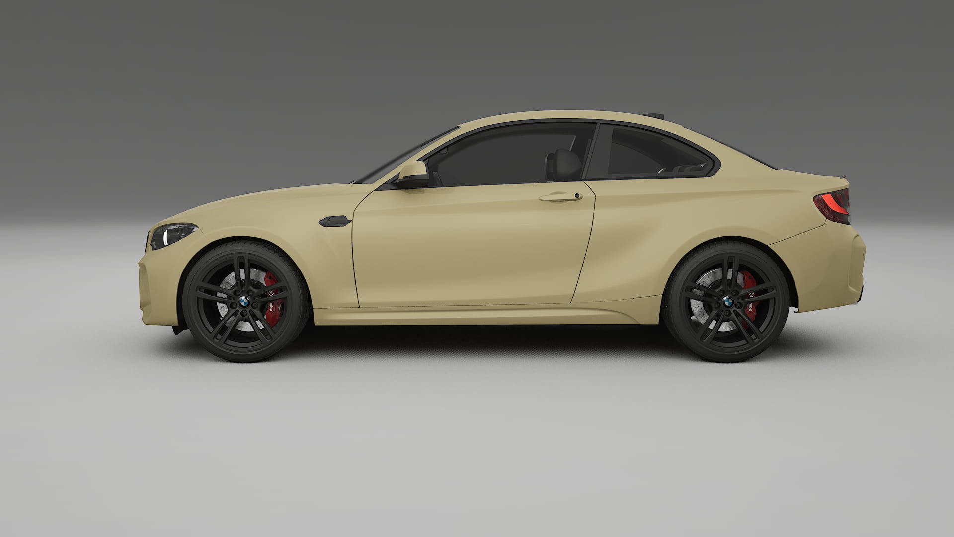 BMW M2 F87 facelift LCI TPU Lackskyddsfilm | SAND Färgskiftande PPF – Komplett Förskuret Kit