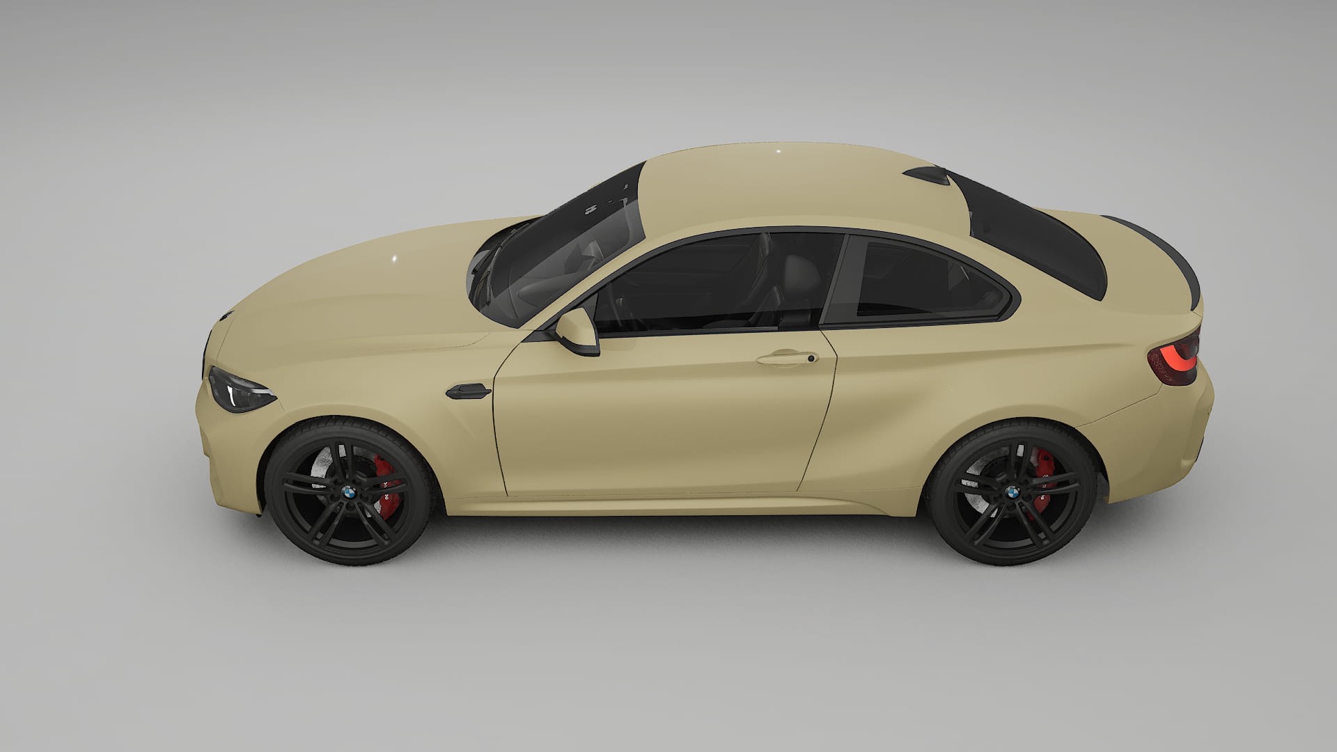 BMW M2 F87 facelift LCI TPU Lackskyddsfilm | SAND Färgskiftande PPF – Komplett Förskuret Kit