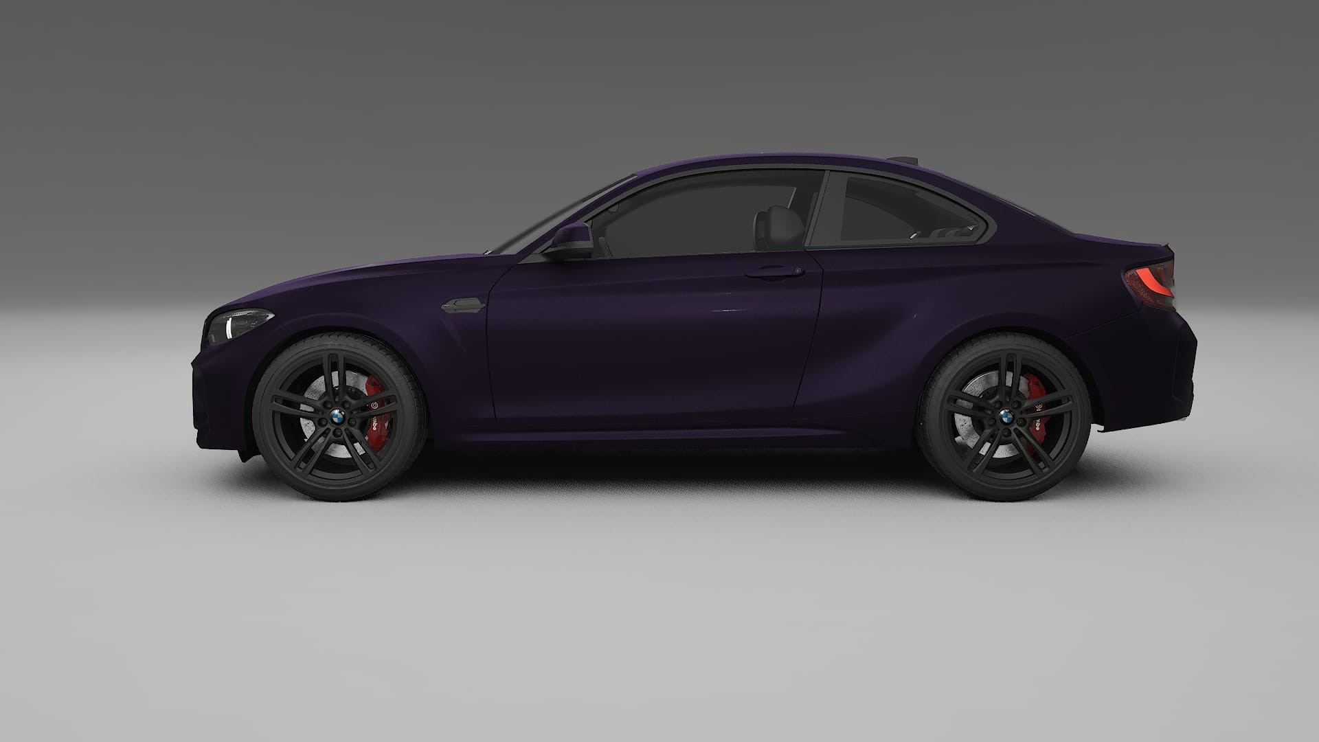 BMW M2 F87 facelift LCI TPU Lackskyddsfilm | VIOLET Färgskiftande PPF – Komplett Förskuret Kit