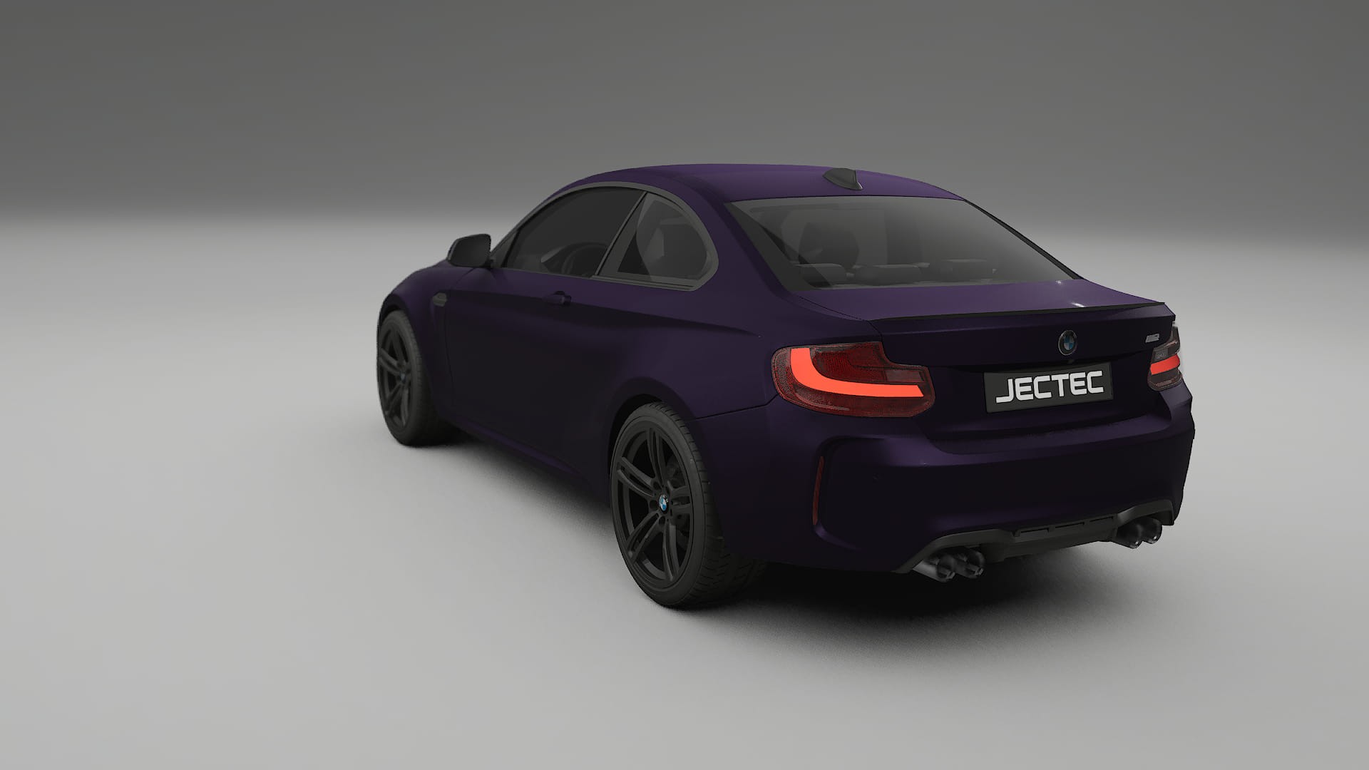 BMW M2 F87 facelift LCI TPU Lackskyddsfilm | VIOLET Färgskiftande PPF – Komplett Förskuret Kit