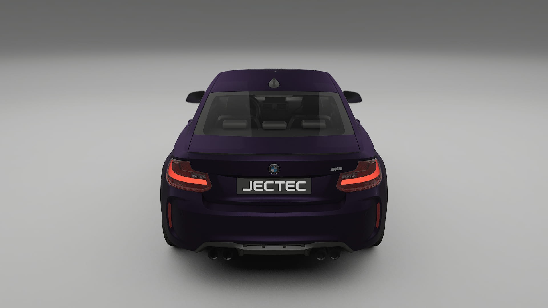 BMW M2 F87 facelift LCI TPU Lackskyddsfilm | VIOLET Färgskiftande PPF – Komplett Förskuret Kit