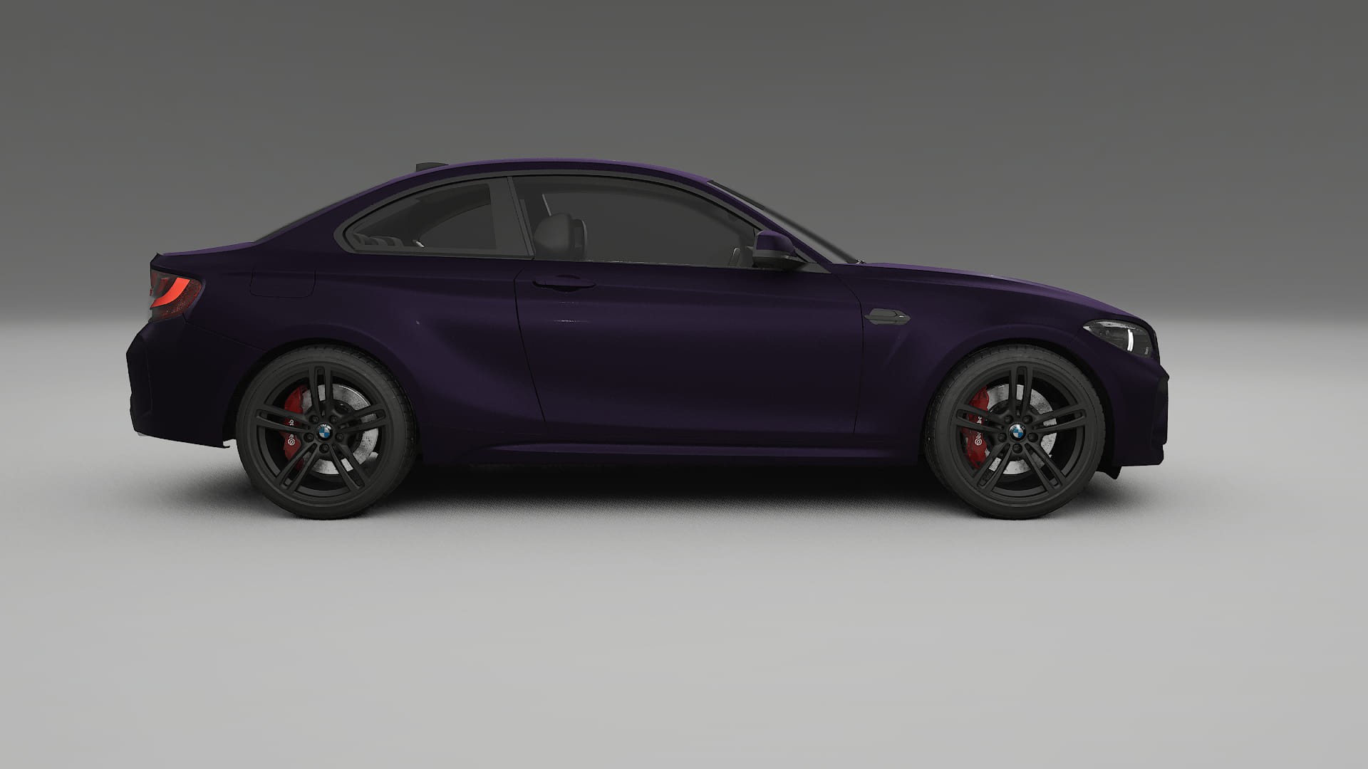 BMW M2 F87 facelift LCI TPU Lackskyddsfilm | VIOLET Färgskiftande PPF – Komplett Förskuret Kit