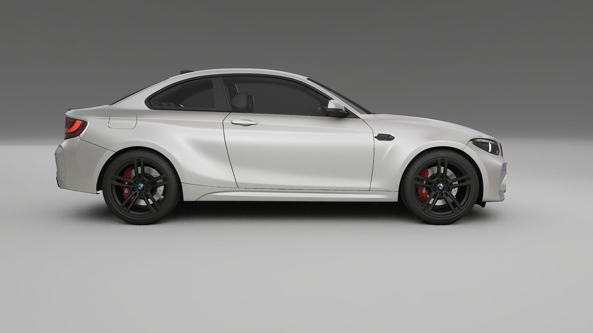 BMW M2 F87 facelift LCI TPU Lackskyddsfilm | NEBULA Färgskiftande PPF – Komplett Förskuret Kit