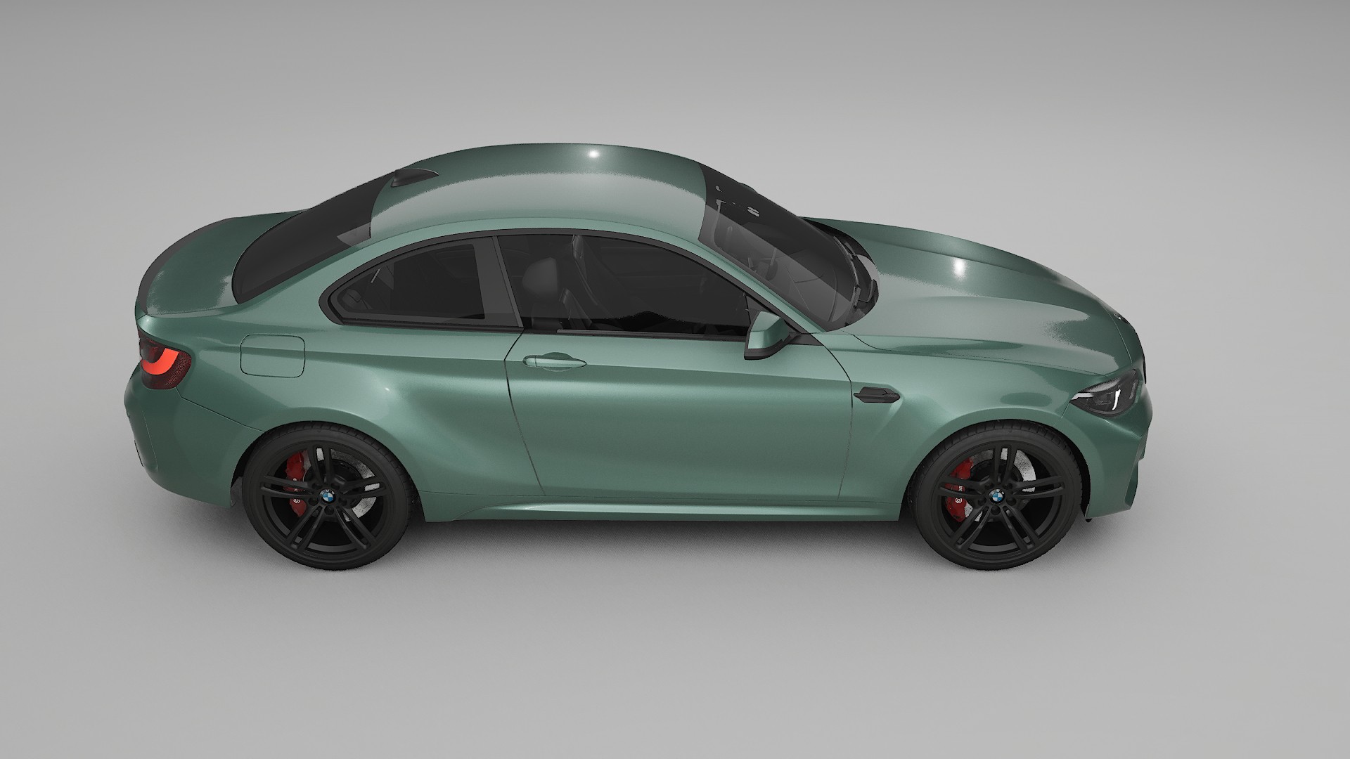 BMW M2 F87 facelift LCI TPU Lackskyddsfilm | EVERGREEN Färgskiftande PPF – Komplett Förskuret Kit