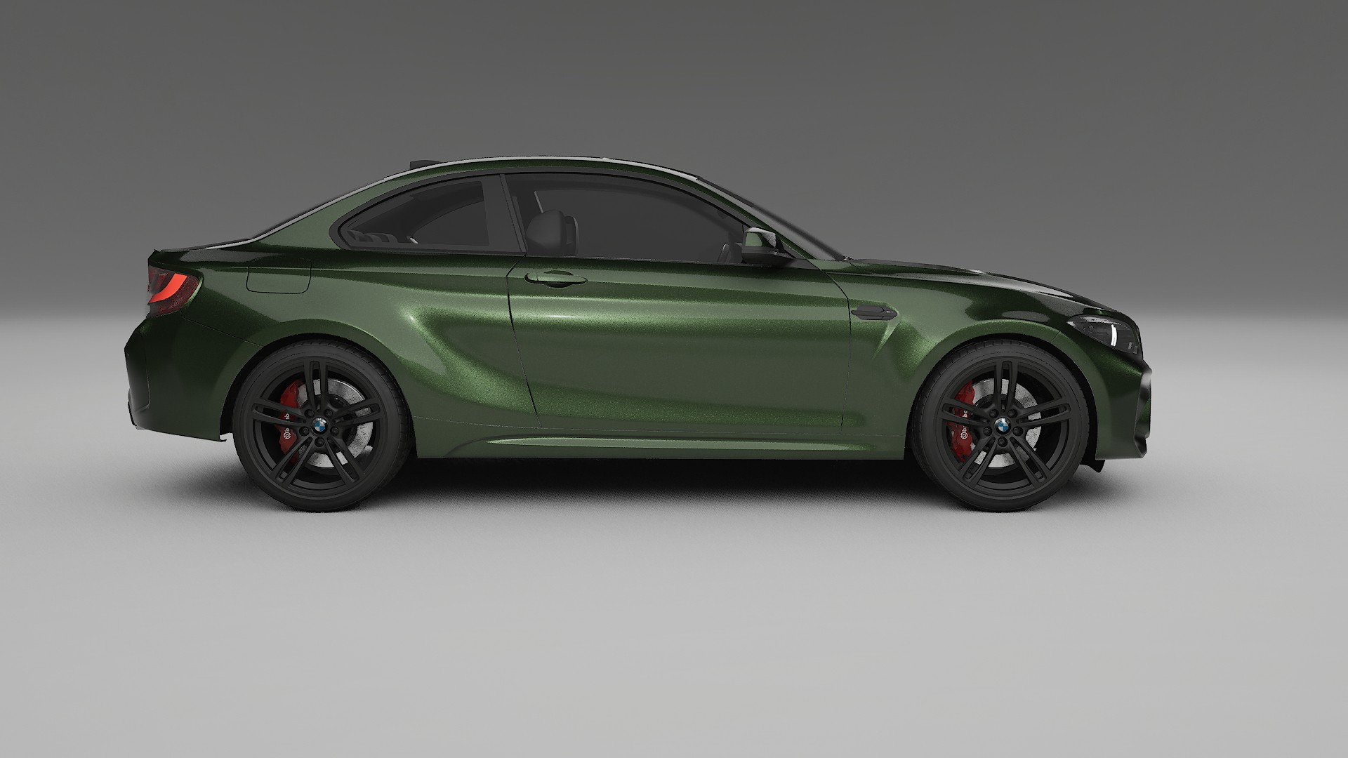 BMW M2 F87 facelift LCI TPU Lackskyddsfilm | LAGOON Färgskiftande PPF – Komplett Förskuret Kit