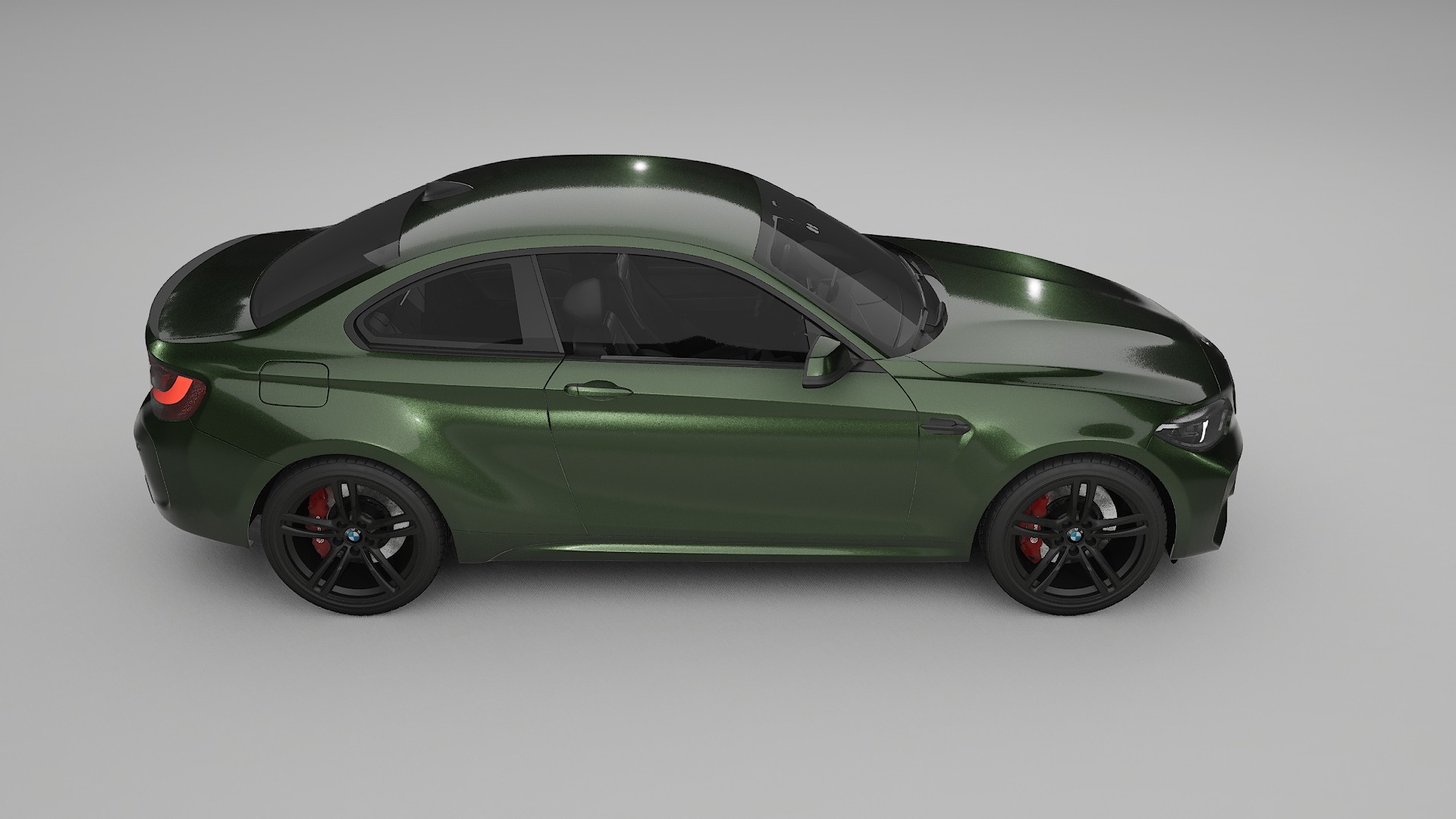 BMW M2 F87 facelift LCI TPU Lackskyddsfilm | LAGOON Färgskiftande PPF – Komplett Förskuret Kit