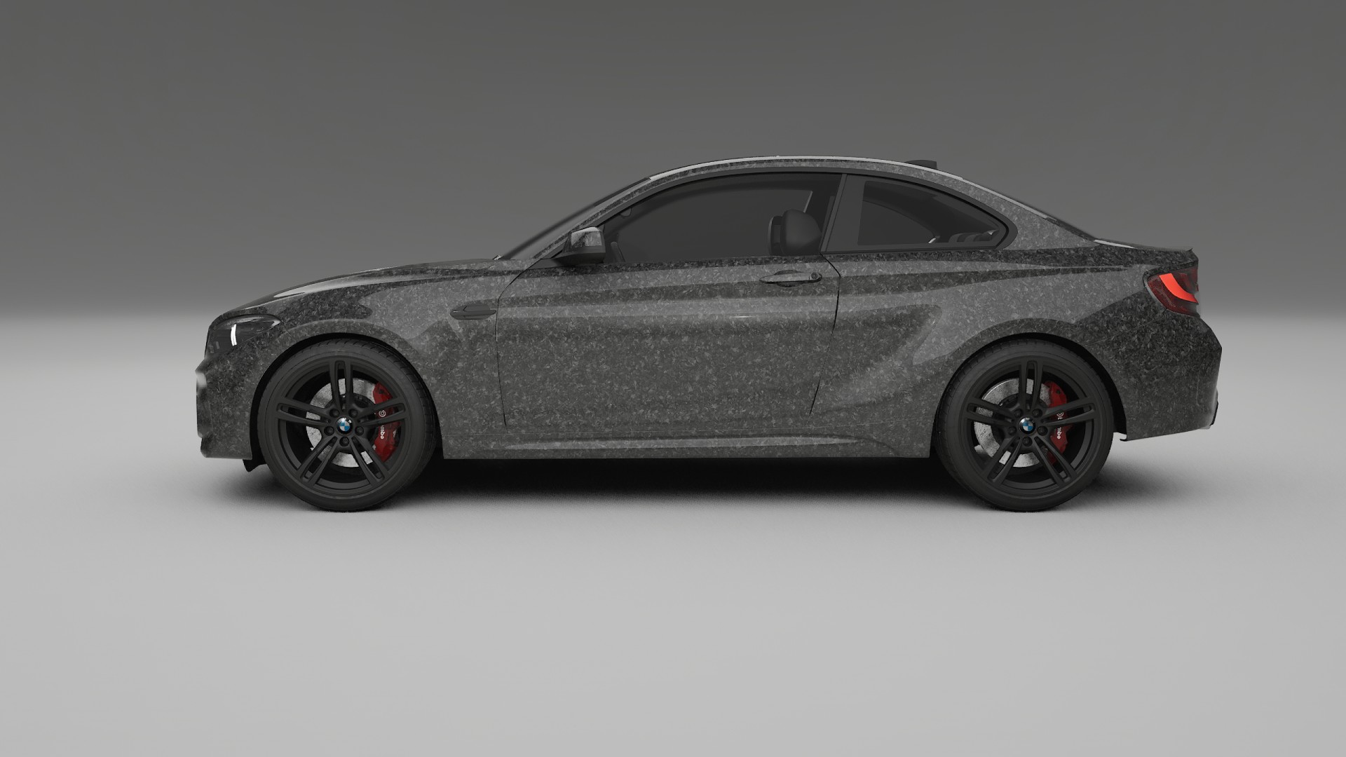 BMW M2 F87 facelift LCI TPU Lackskyddsfilm | FORGED S Färgskiftande PPF – Komplett Förskuret Kit