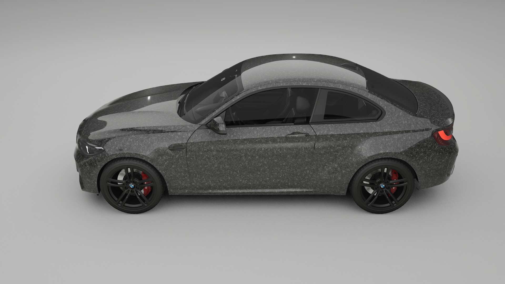 BMW M2 F87 facelift LCI TPU Lackskyddsfilm | FORGED S Färgskiftande PPF – Komplett Förskuret Kit