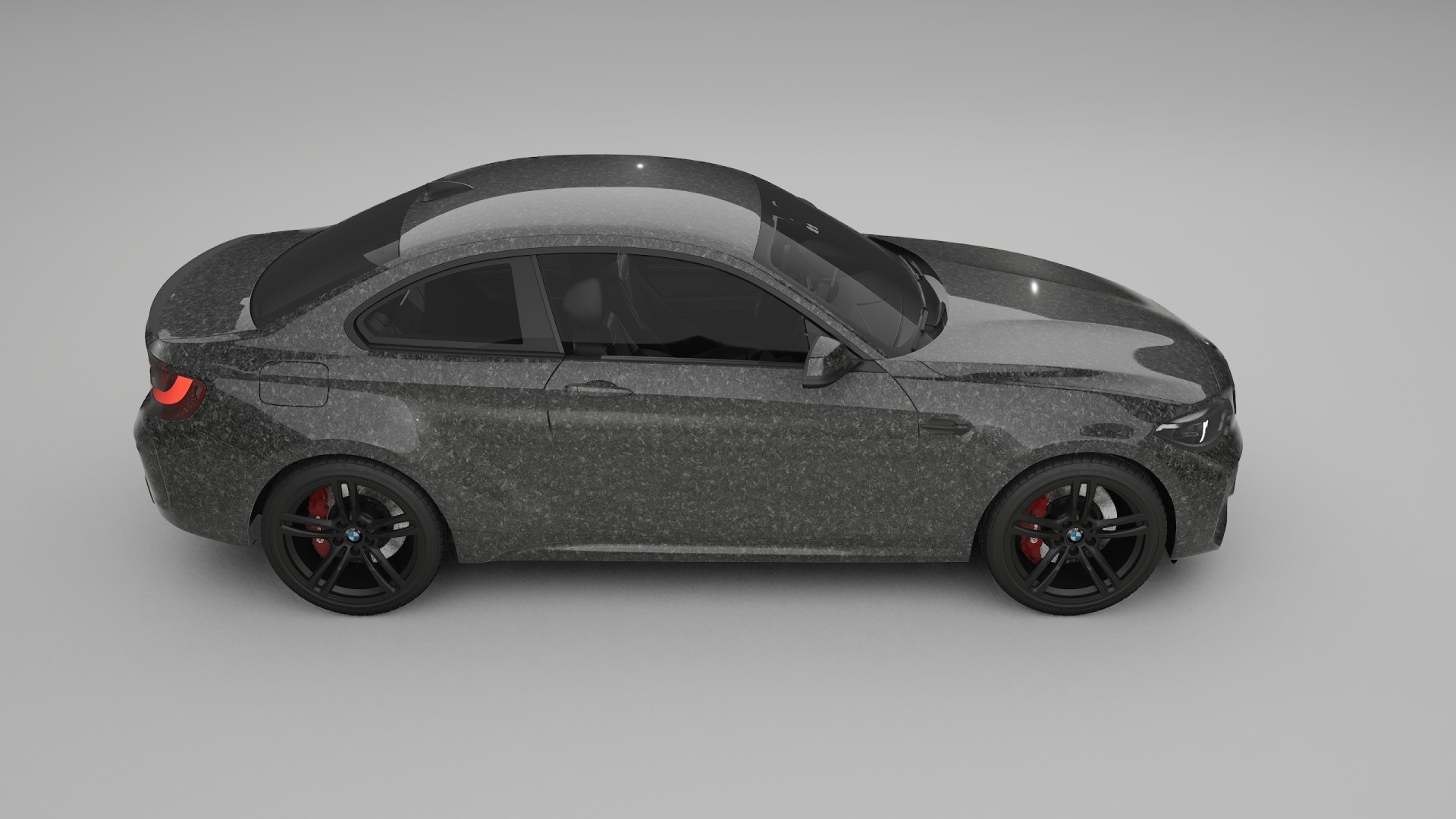 BMW M2 F87 facelift LCI TPU Lackskyddsfilm | FORGED S Färgskiftande PPF – Komplett Förskuret Kit